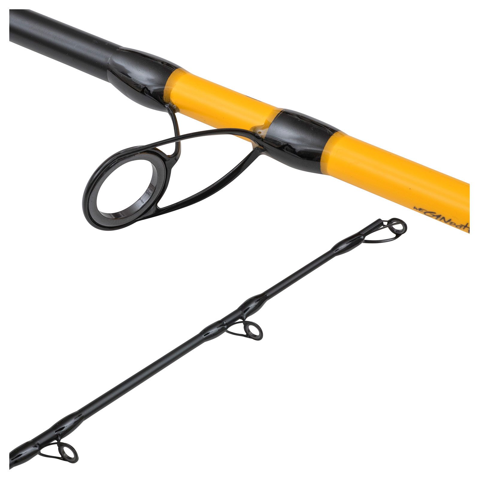 Black Cat Spinnrute, (1-tlg), Black Cat Black Passion G2 Vertical 1,80m 240g Wels-Vertikalrute