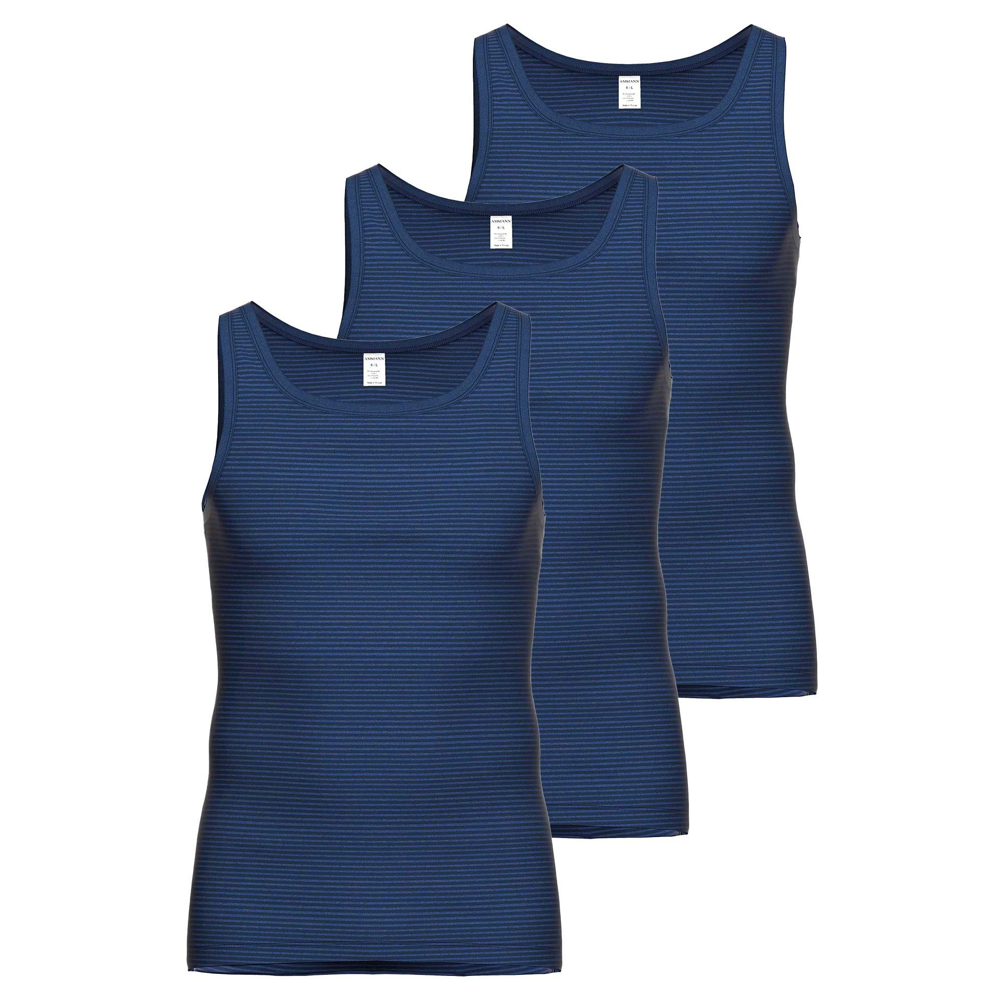 Unterhemd Herren Unterhemd 3er Pack Baumwolle