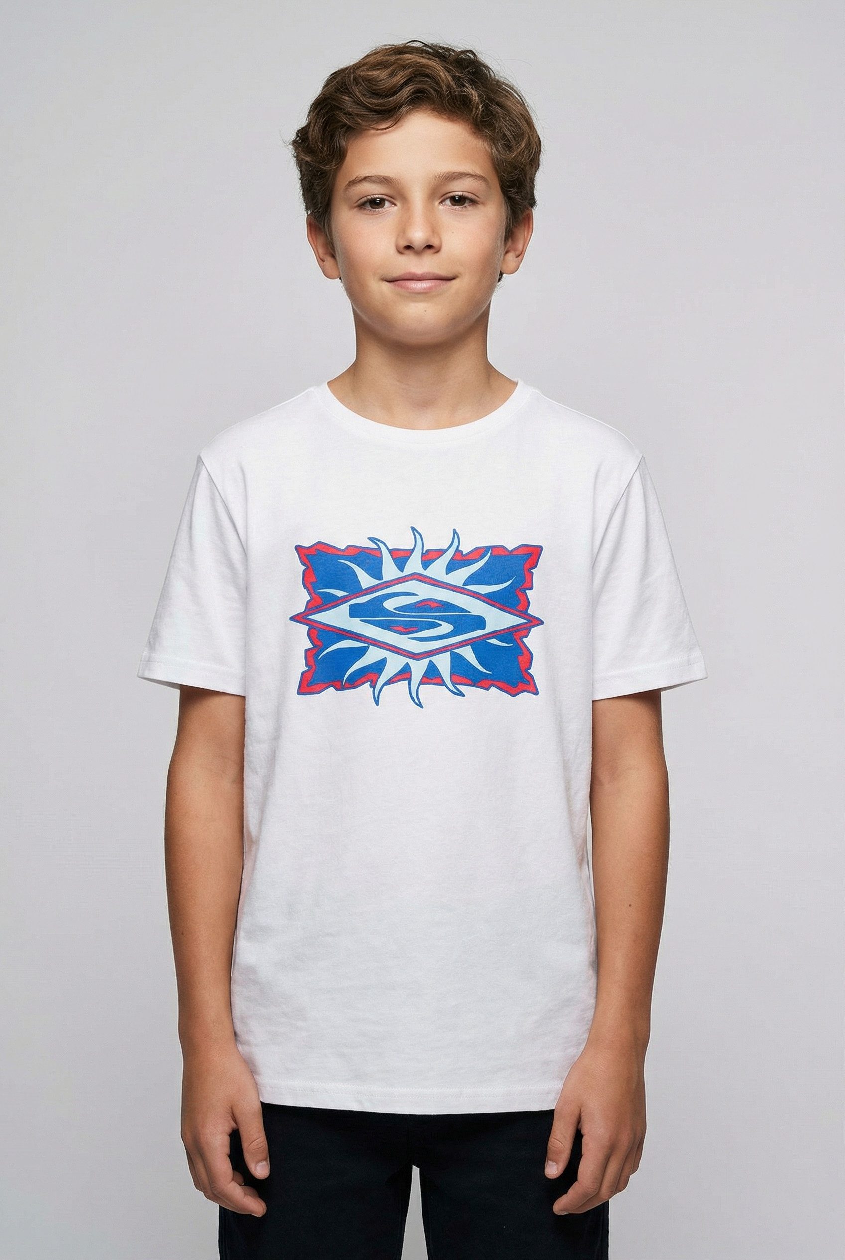 Quiksilver T-Shirt STARFISH STAMP SHORT SLEEVE für Kinder und Jugendliche geeignet, kurze Ärmel, aus Baumwolle