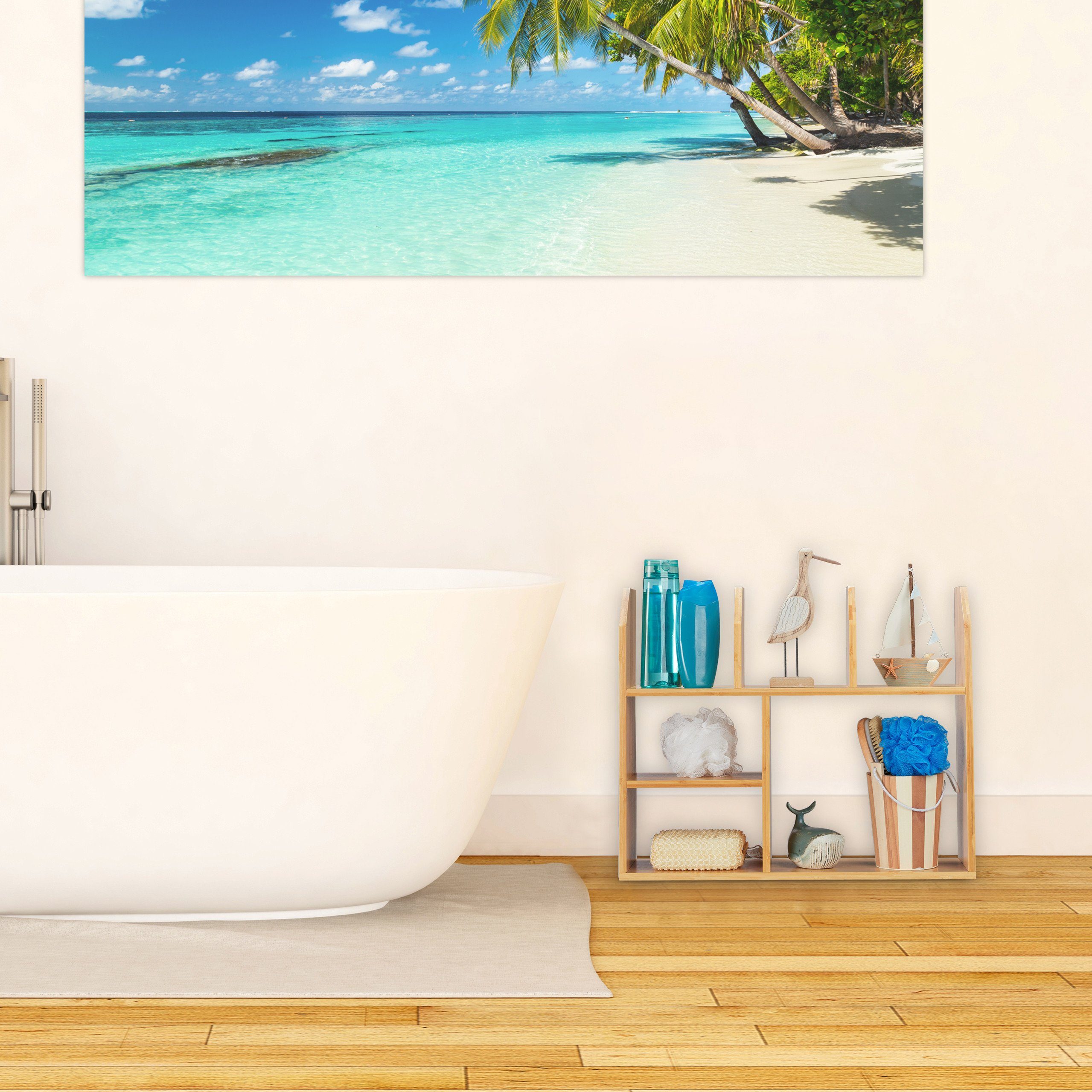 relaxdays Badregal Bambusregal 6 Fächer günstig online kaufen