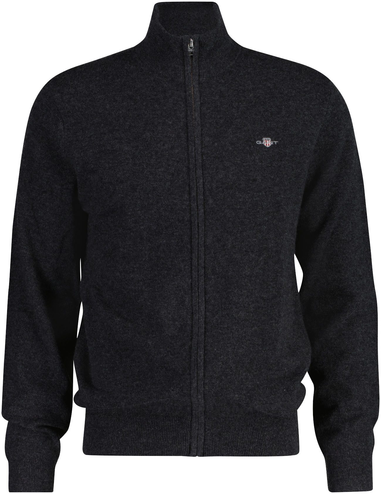 Strickjacke EXTRAFINE LAMBSWOOL ZIP CARDIGAN