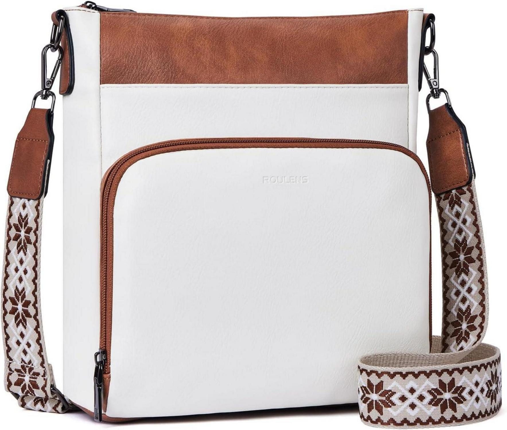 Umhängetasche Umhängetasche Damen Weiches Veganes Leder Crossbody Schultertasche