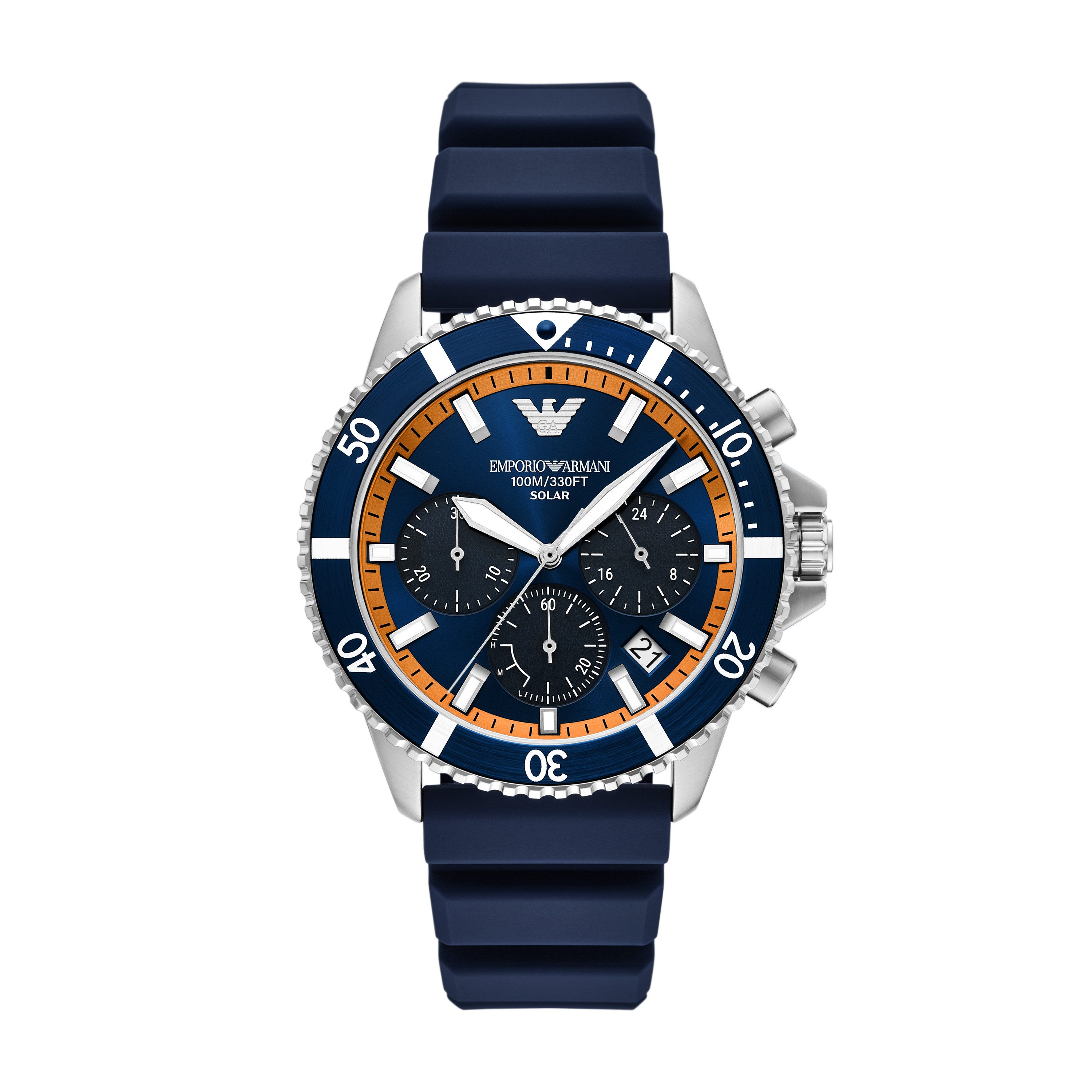 Emporio Armani Chronograph AR11696, Armbanduhr, Solar, günstig online kaufen