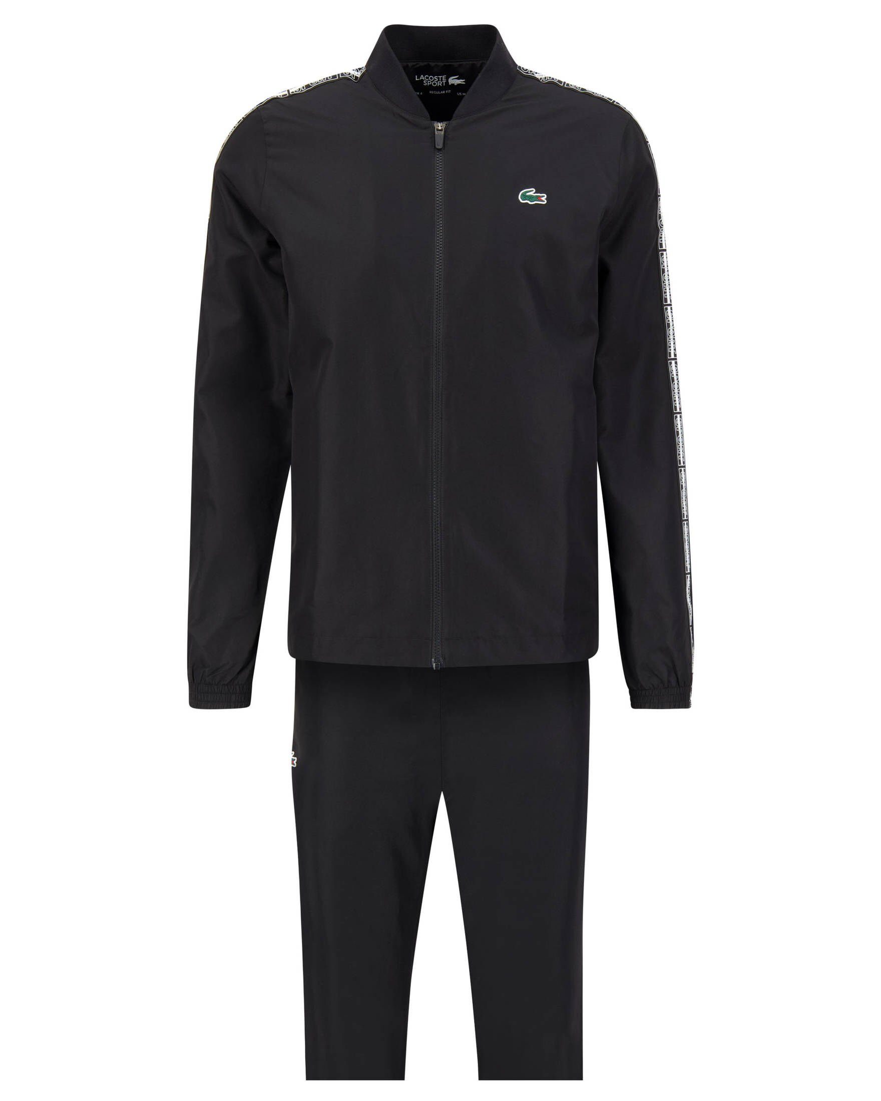 Sport schwarz (200) Lacoste Herren Tennis-Anzug Trainingsanzug