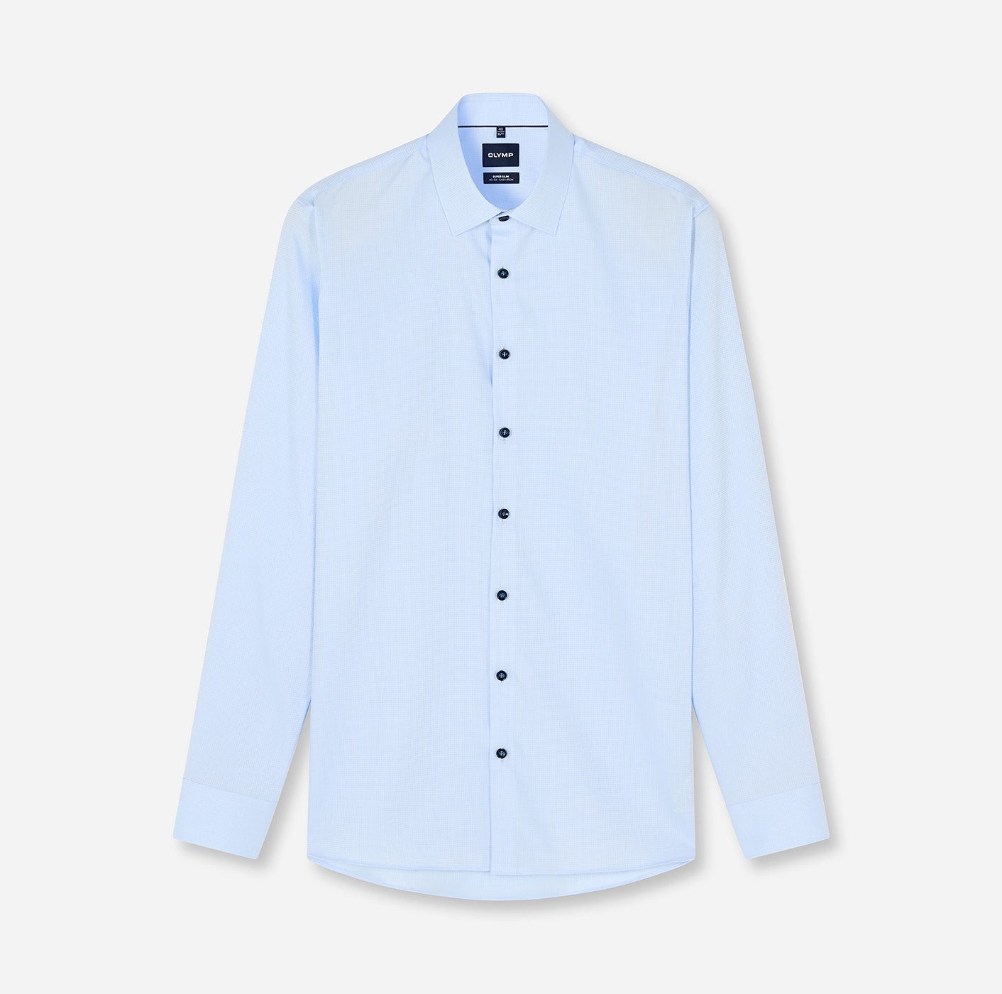 OLYMP Langarmhemd No. Six Businesshemd, Kentkragen, Super Slim