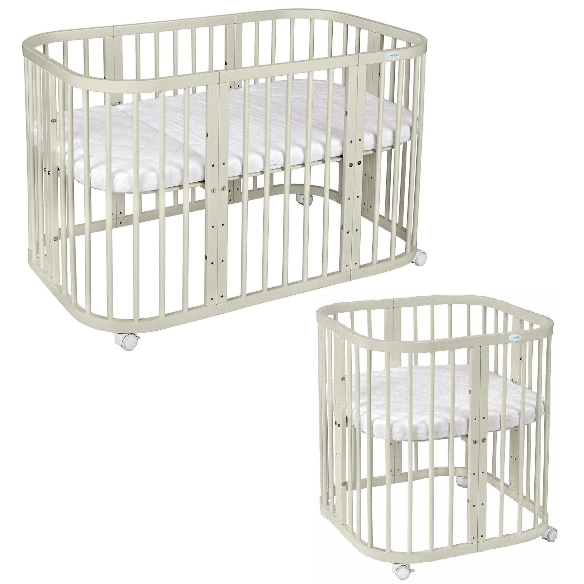 Waldin Babybett Mobiles Babybett aus Holz günstig online kaufen
