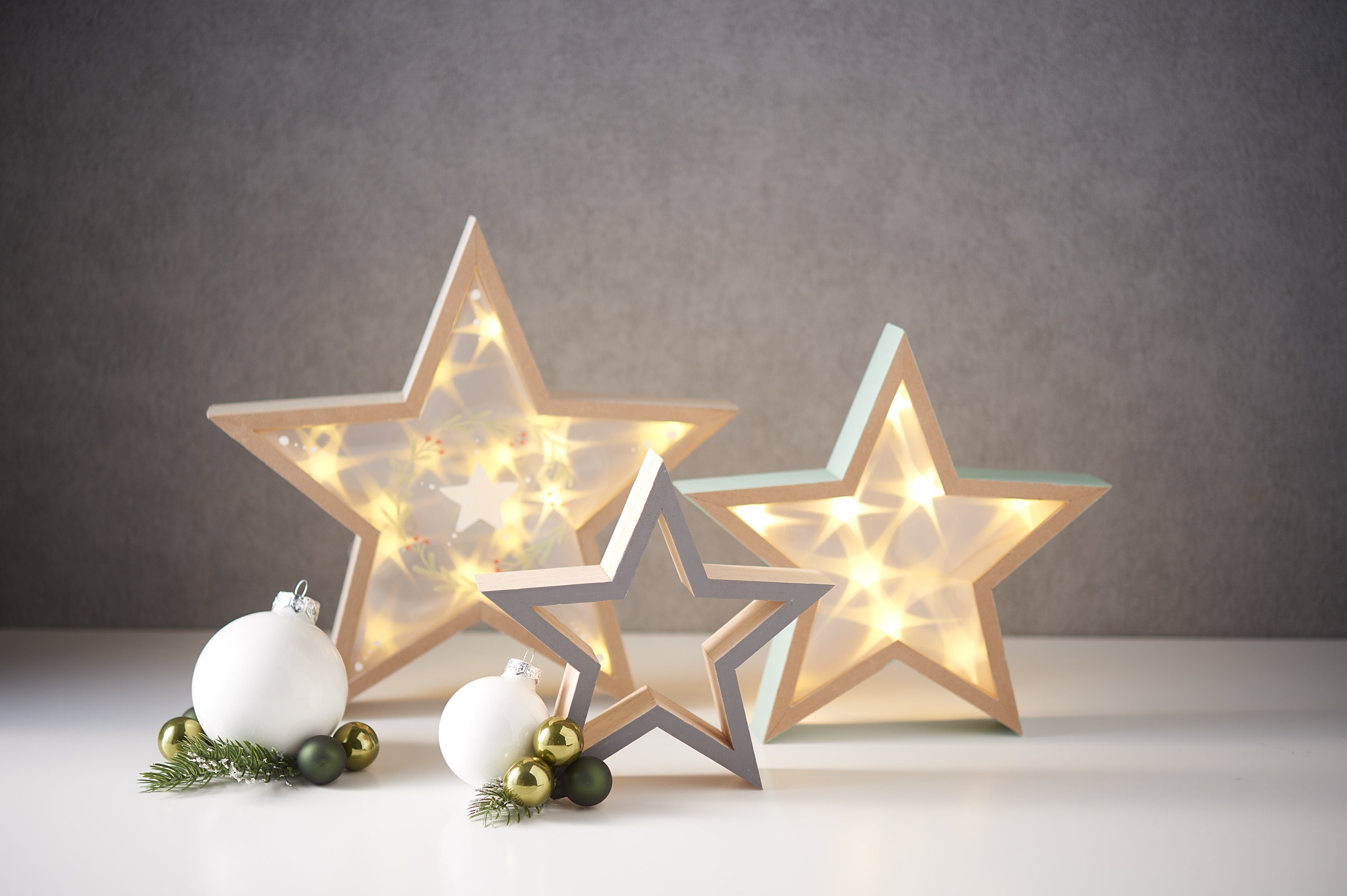 VBS Lampenschirm »Lampenfolie Magic Star«, 50 cm x 50 cm, Bild 14