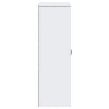 vidaXL Sideboard Aufsatz für Highboard VIKEN Weiß Massivholz Kiefer (1 St)