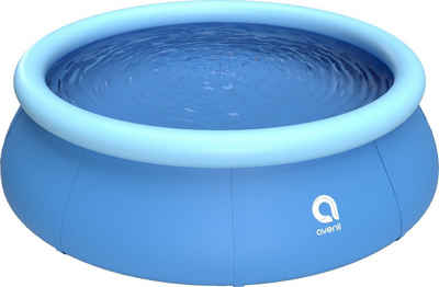 Avenli Quick-Up Pool »Prompt Set Pool Ø 300 x 76 cm« (Aufstellpool mit aufblasbarem Ring, Quick Up Pool ohne Pumpe), Swimmingpool auch als Ersatzpool geeignet