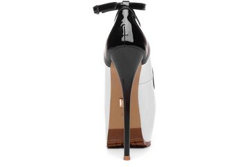 Giaro Madison Black White Shiny High-Heel-Pumps