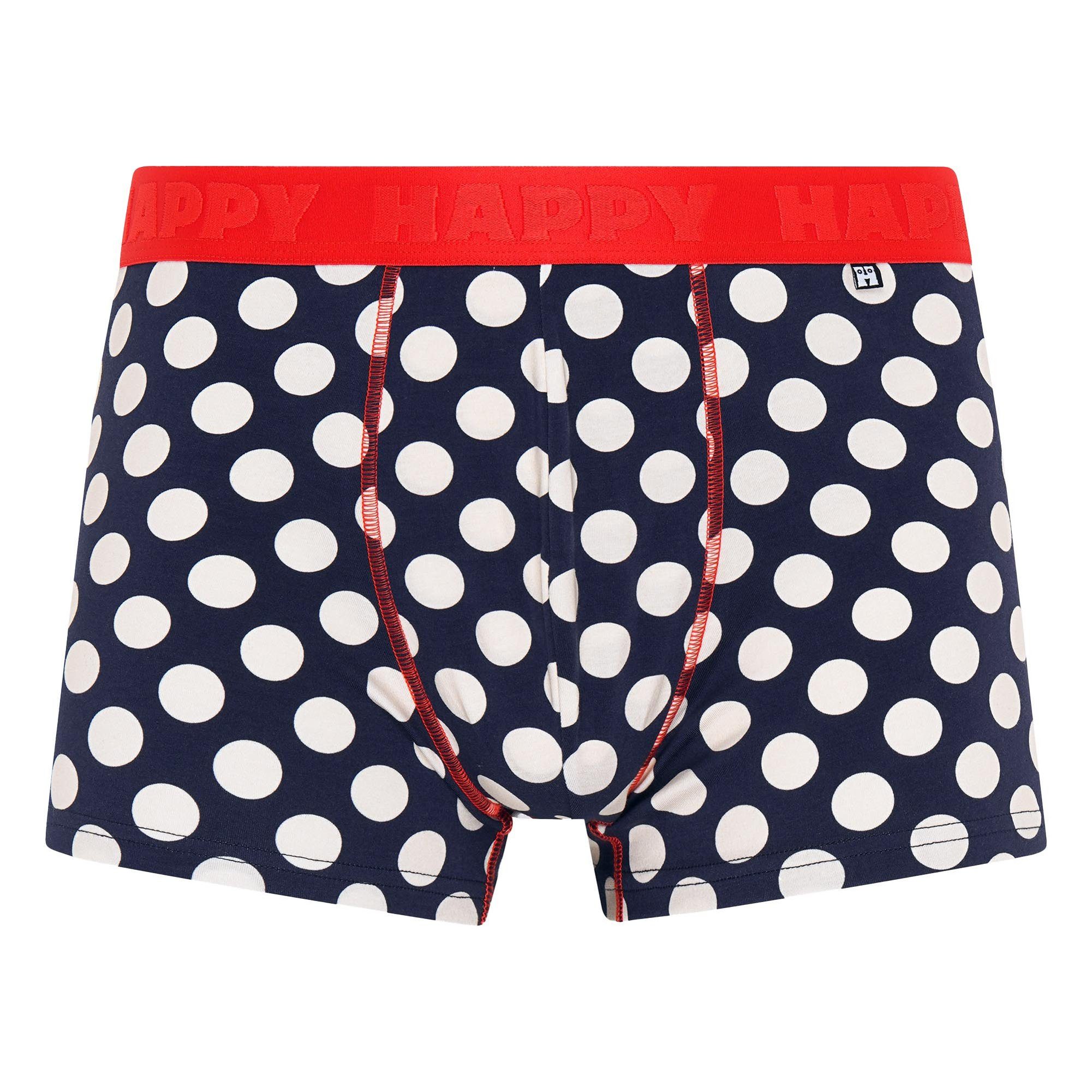 Happy Socks Boxer Herren Boxershort 3er Pack Baumwolle Boxers 3-Pack (Packung, 3er Pack)