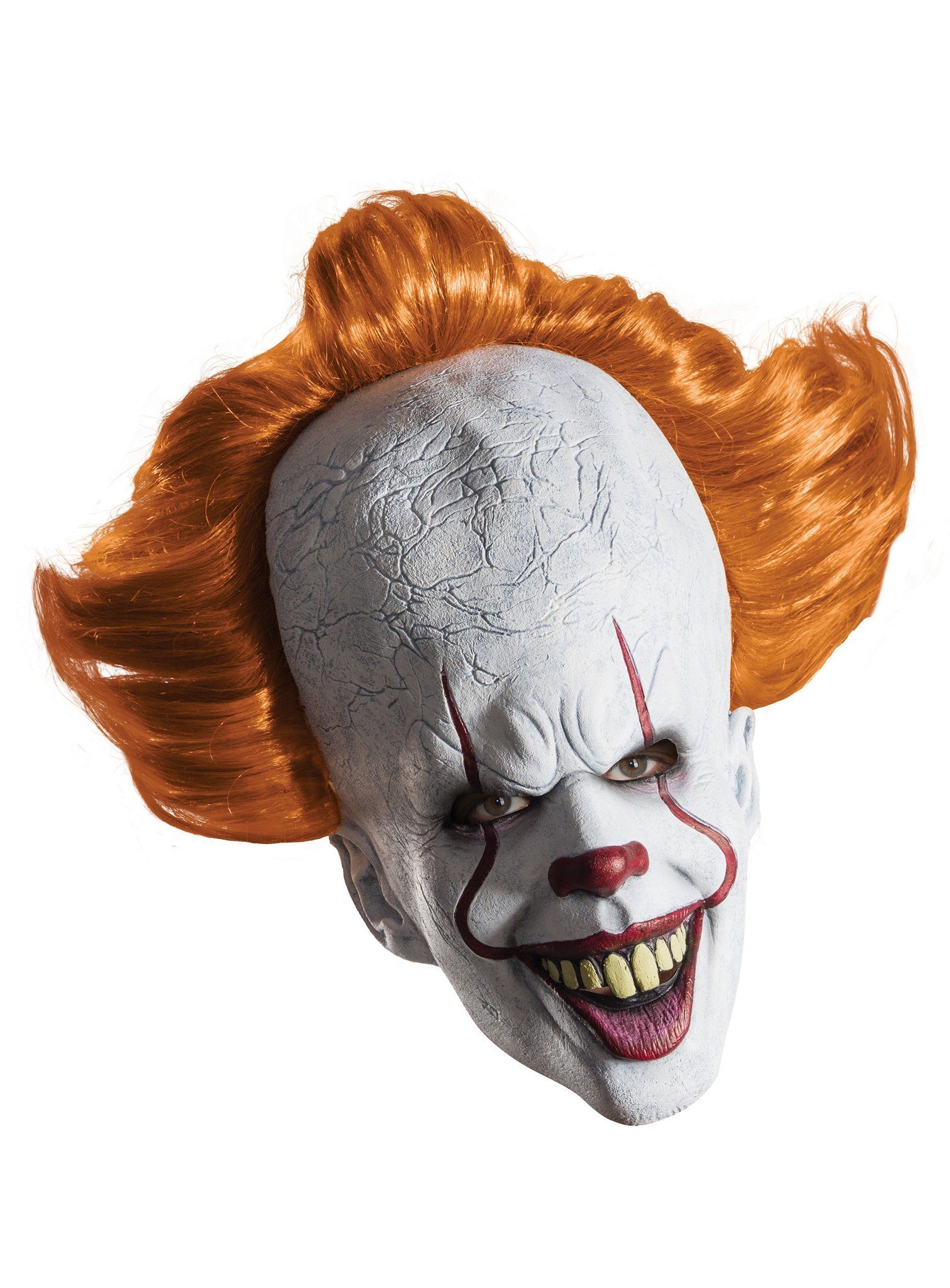 Verkleidungsmaske Pennywise 2017 - Kostüm Maske Halloween Fasching