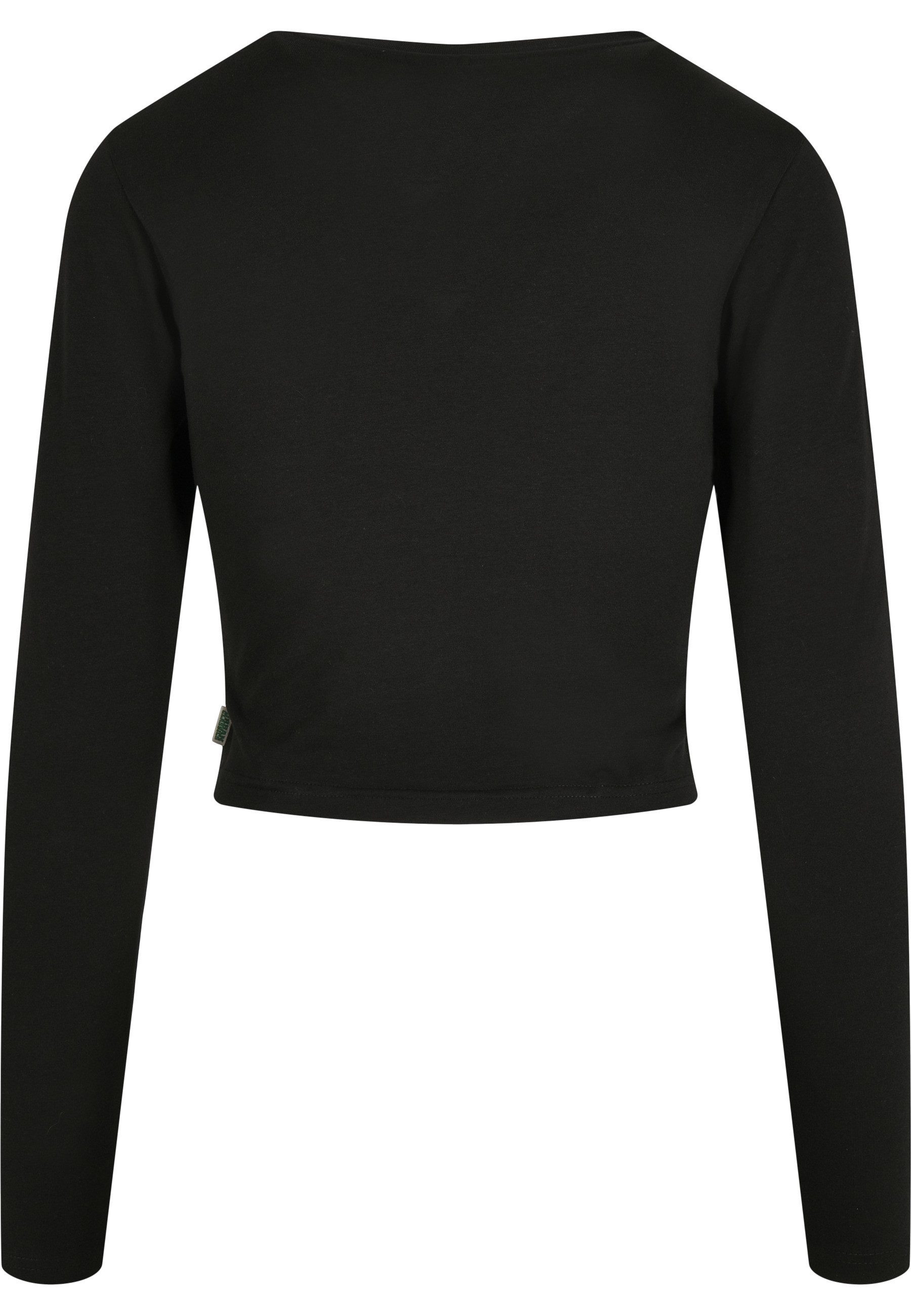 URBAN CLASSICS Langarmshirt Urban Classics Damen Ladies Organic Cropped Lon günstig online kaufen