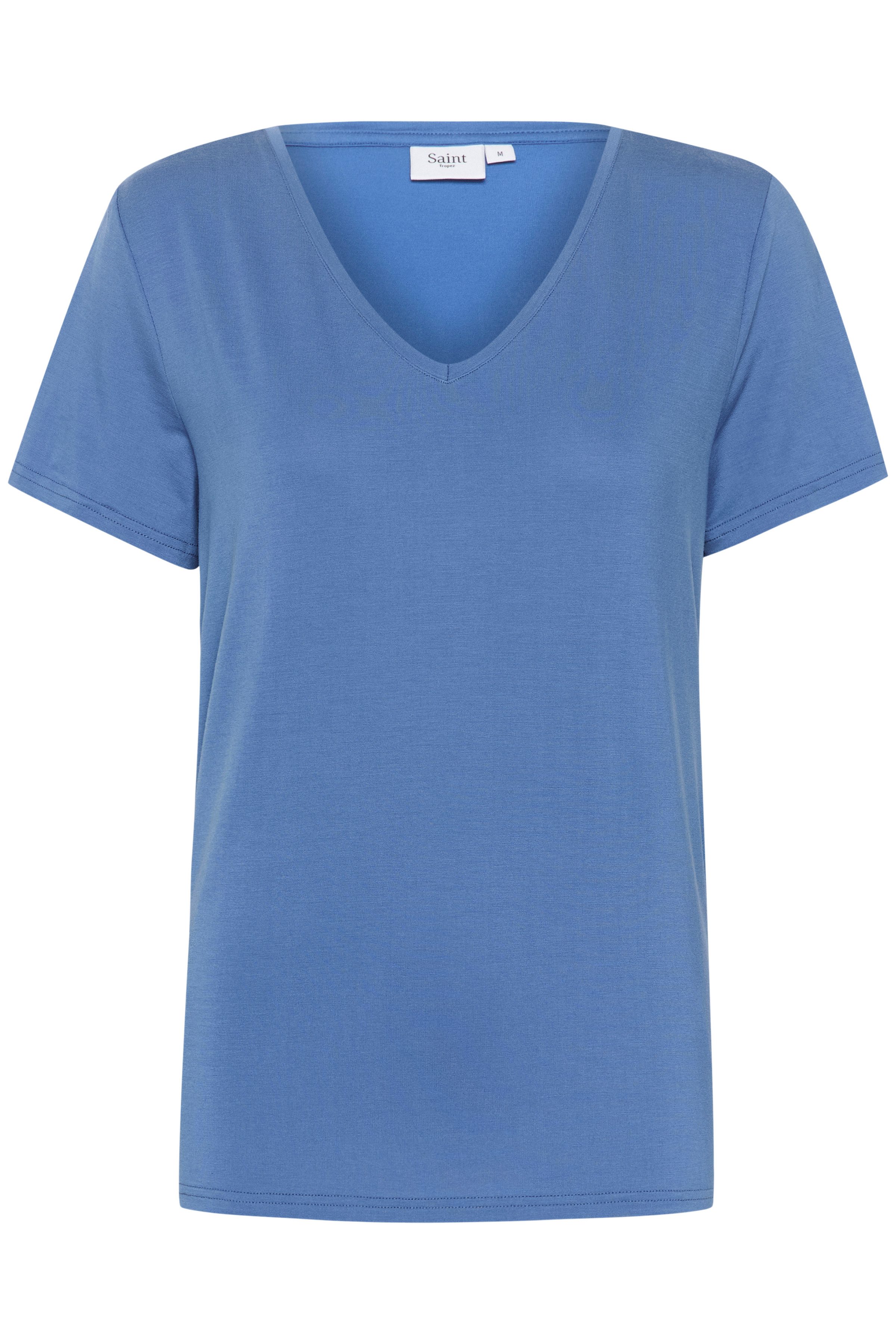 Saint Tropez Kurzarmshirt AdeliaSZ V-N T-Shirt günstig online kaufen