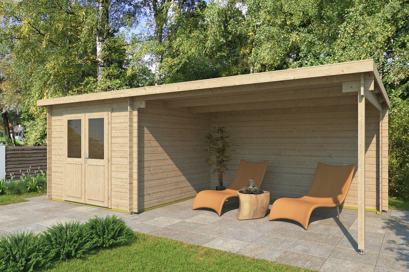 Fjordholz Gartenhaus Gent 28 B