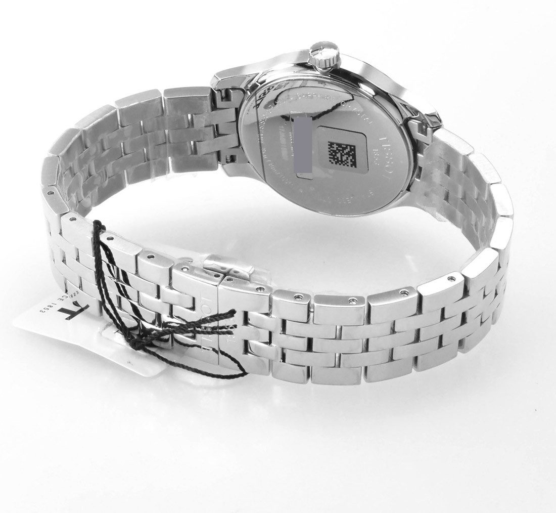 Tissot Schweizer Uhr Damen Uhr 33 mm Ø T0632101103700 Tradition Tradition, Saphirglas