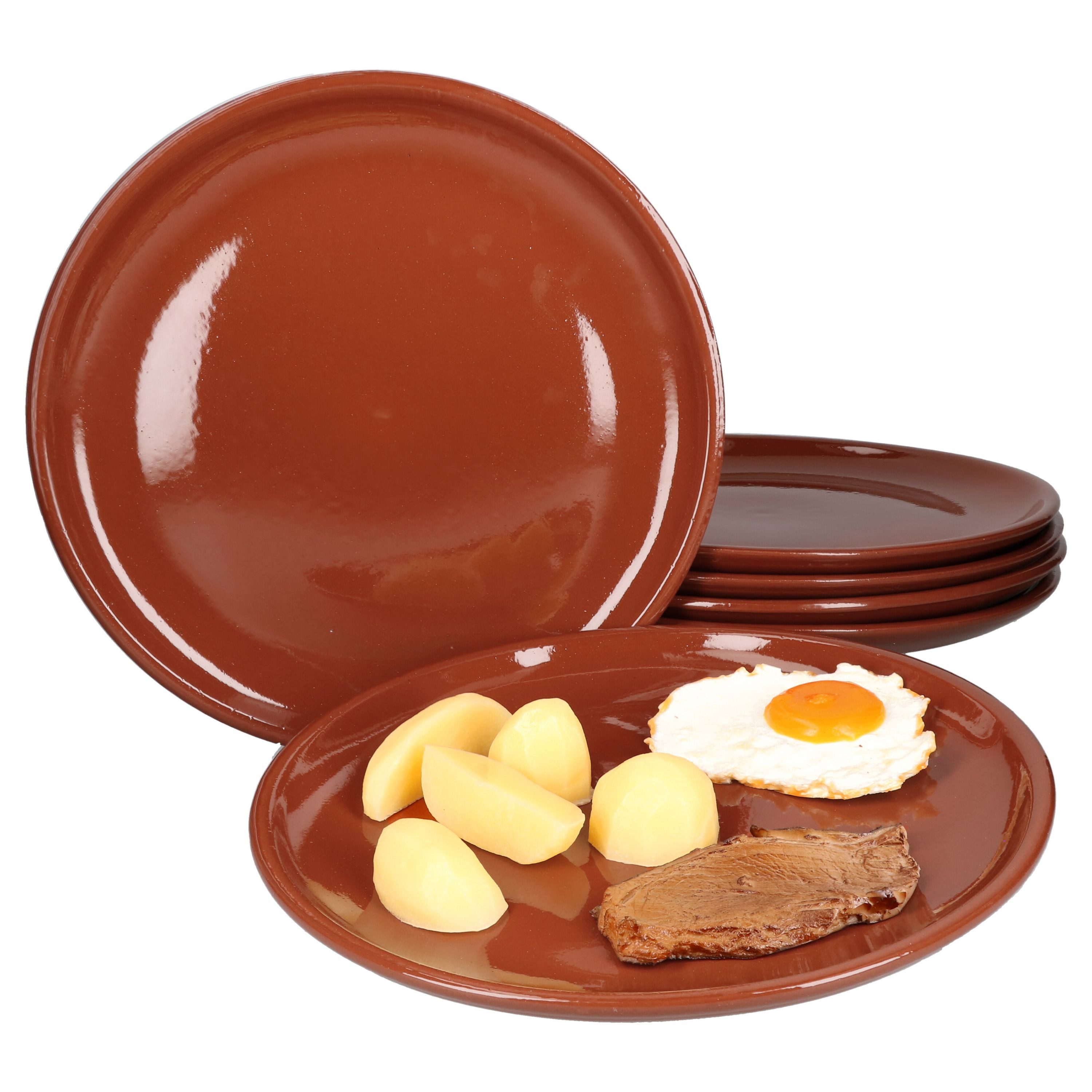 MamboCat Speiseteller 6er Set Tonteller Platte 29cm - 99529