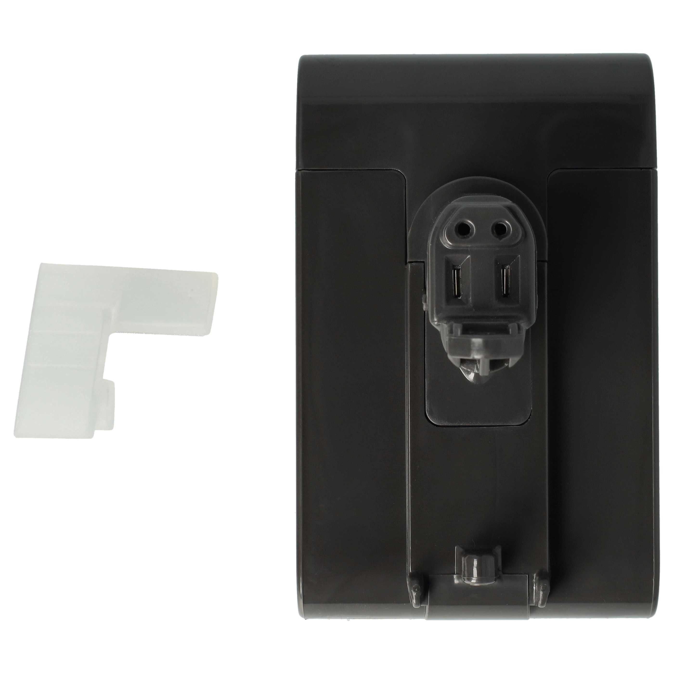 vhbw Akku passend für Dyson DC44 Animal Total Clean, DC44 Exclusive, DC45 Staubsauger-Akku Akku Li-Ion 2000 mAh (22,8 V, 1 St), Leistungsfähiger Austausch-Akku für Ihren Staubsauger