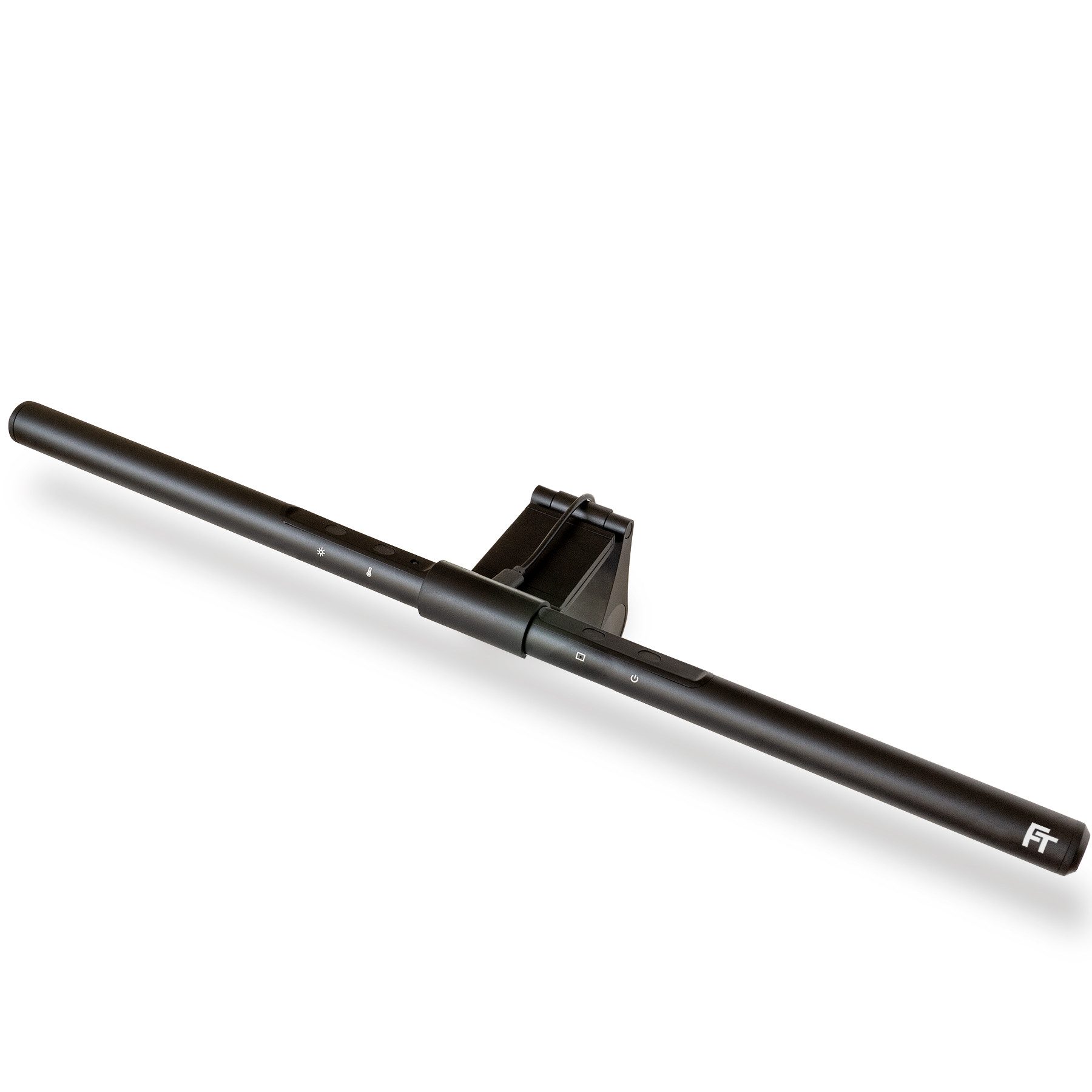 FeinTech LED Schreibtischlampe LT750 Monitorlampe, LED fest integriert, Tageslichtweiß, warmweiß, kaltweiß, Lichtsensor