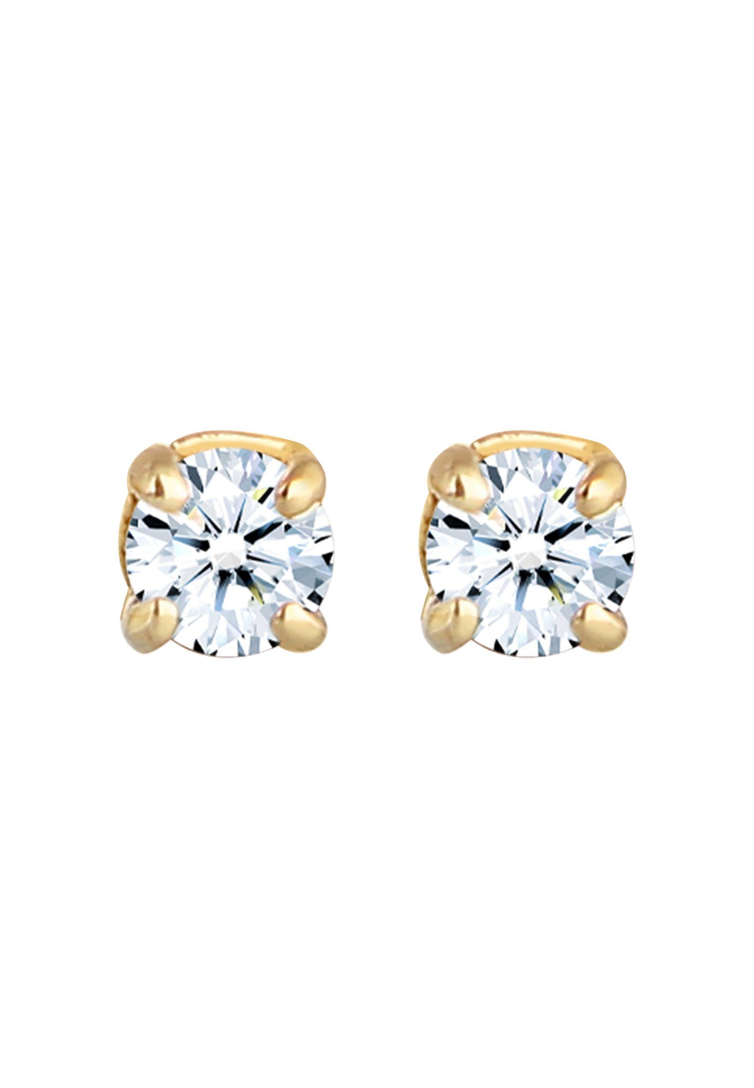 Elli DIAMONDS Paar Ohrstecker Klassisch Solitär günstig online kaufen