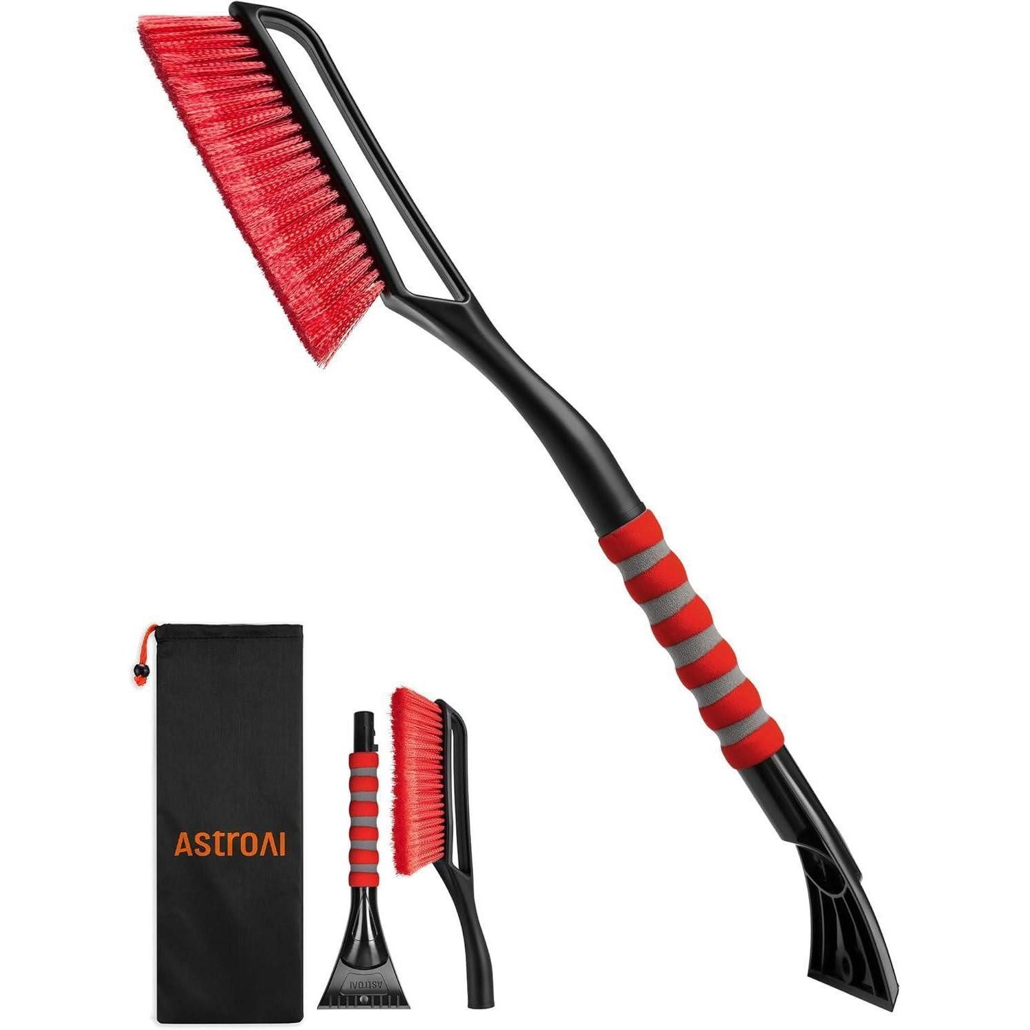 LuxusKollektion Eiskratzer Eiskratzer Auto mit Schneebesen Abnehmbarer 68CM Lang große Borsten