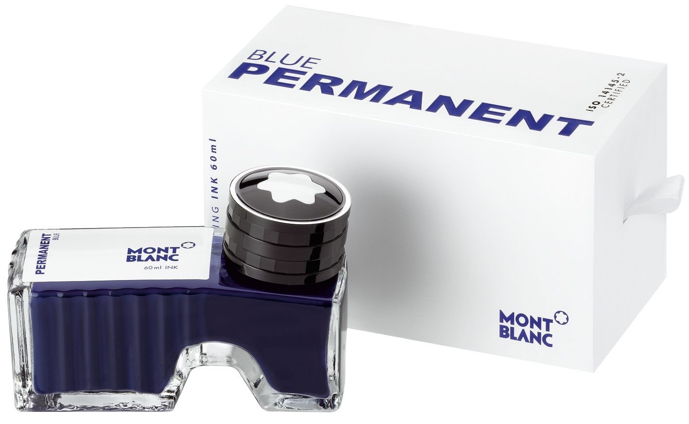 MONTBLANC Montblanc® 107756 Tinte - 60 ml Glasflacon, blue Tintenpatrone