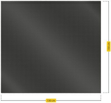 SCHELLENBERG Fliegengitter-Gewebe 50722, mit Pollenschutz, 130x150 cm, anthrazit