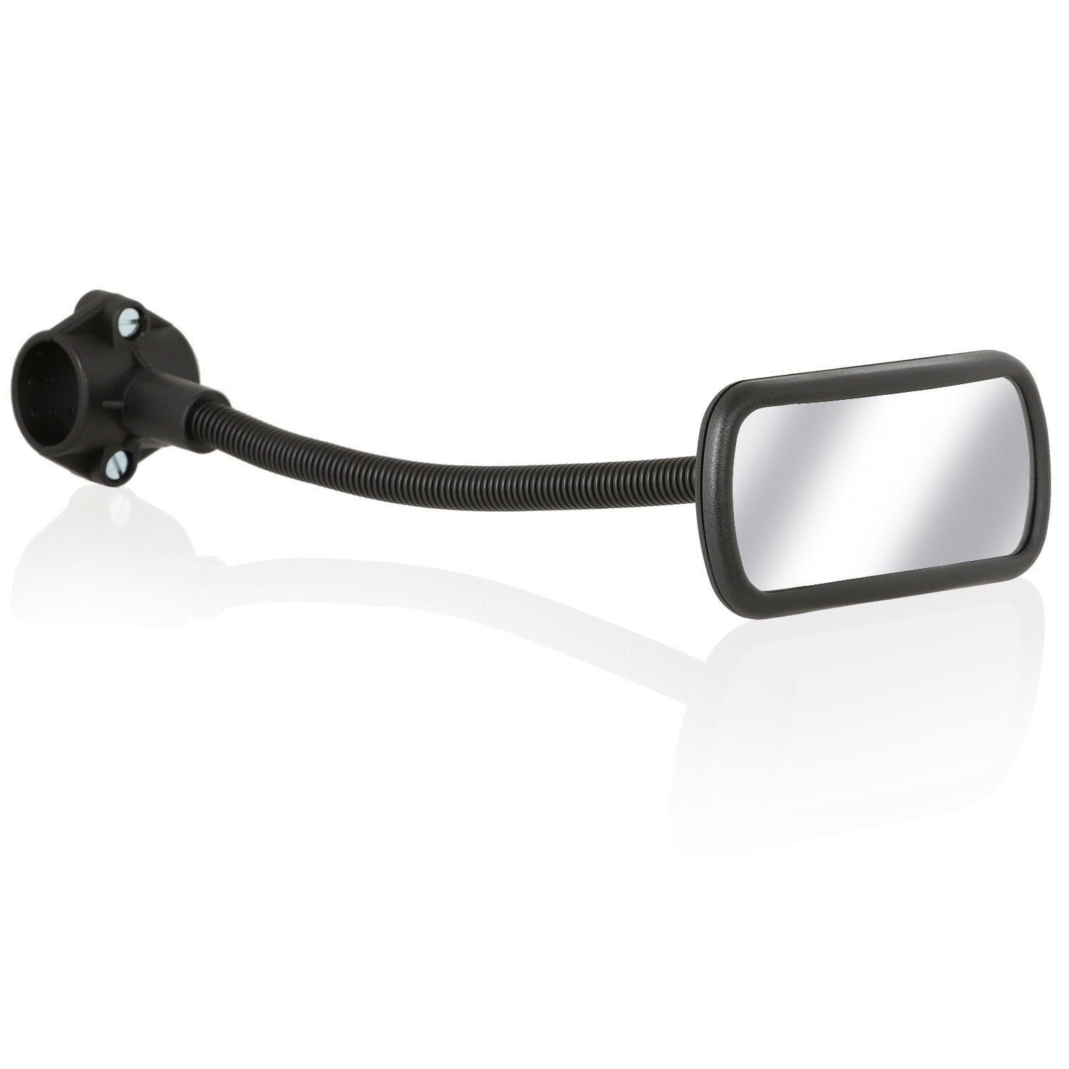 Wicked Chili Fahrradlenker Fahrrad Spiegel E-Bike Mofa Roller Rückspiegel, Alle Lenker, (1-tlg), Made in Germany - Spiegelfläche: 102 x 44 mm - Spiegel mit Schwanenhal