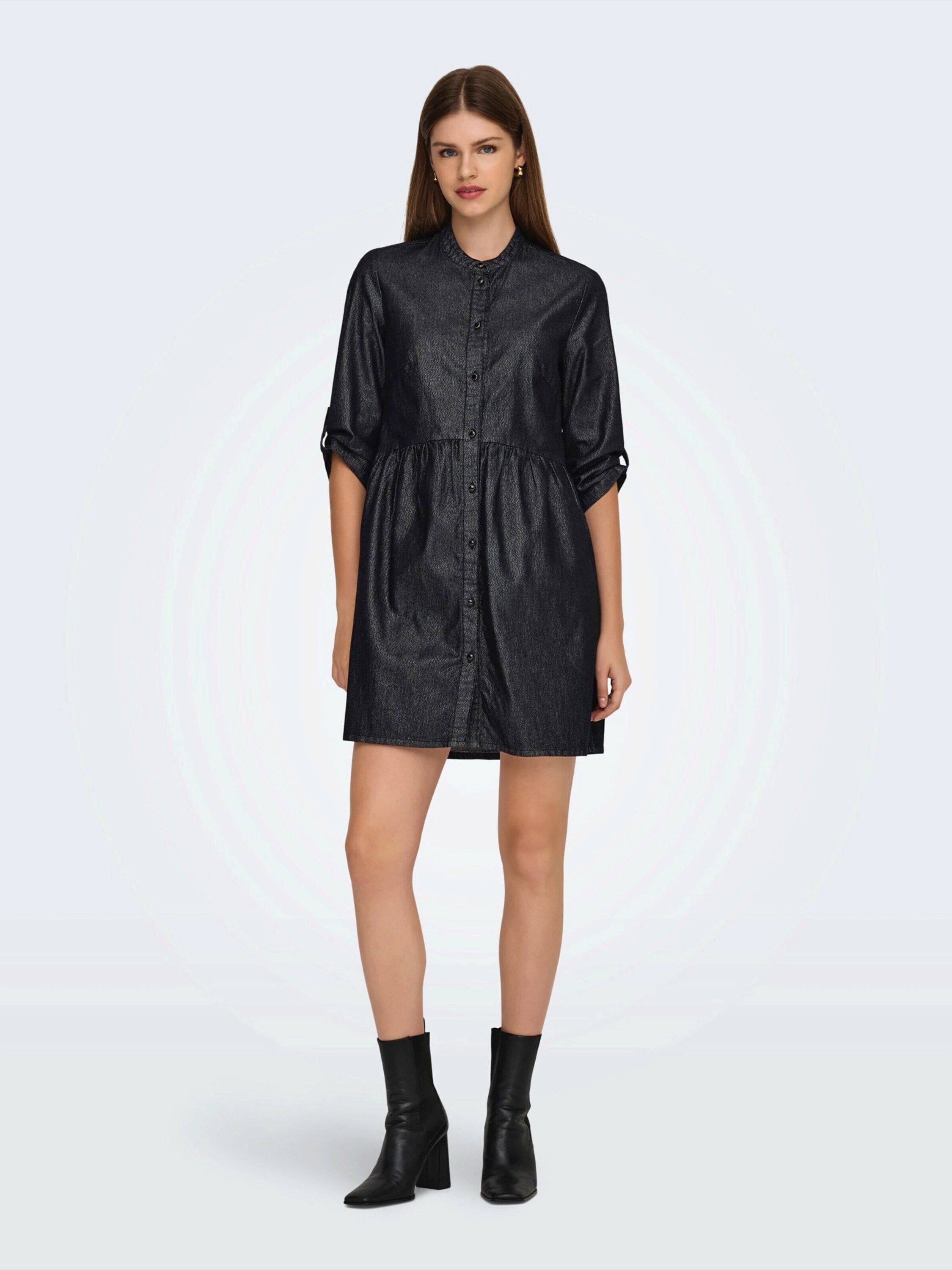 ONLY Blusenkleid ONLCHICAGO (1-tlg) Drapiert/gerafft