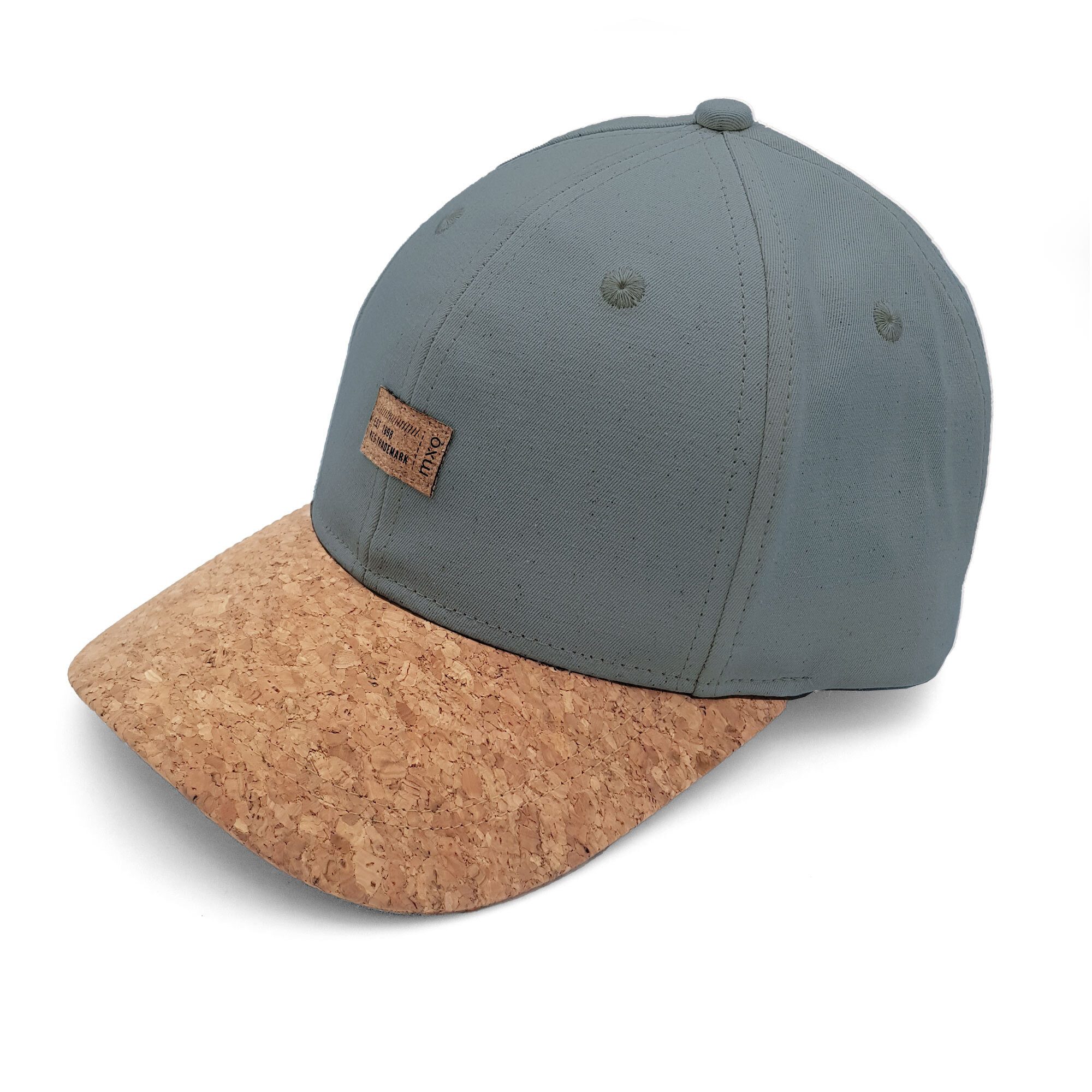 MAXIMO Baseball Cap KIDS-Cap Waschoptik,Korkschild Klettverschluß (1-St)