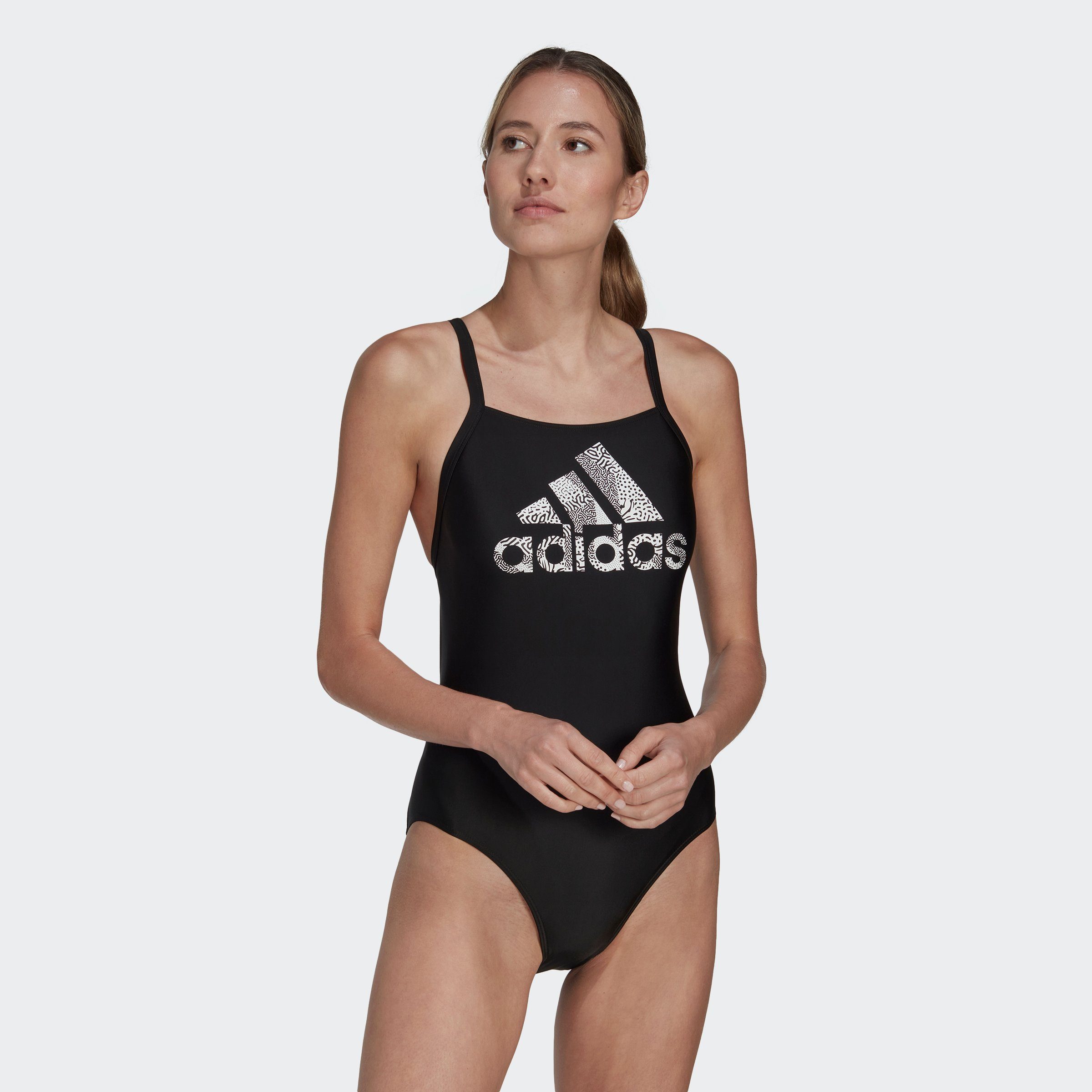adidas Performance Badeanzug BIG LOGO (1-St) günstig online kaufen