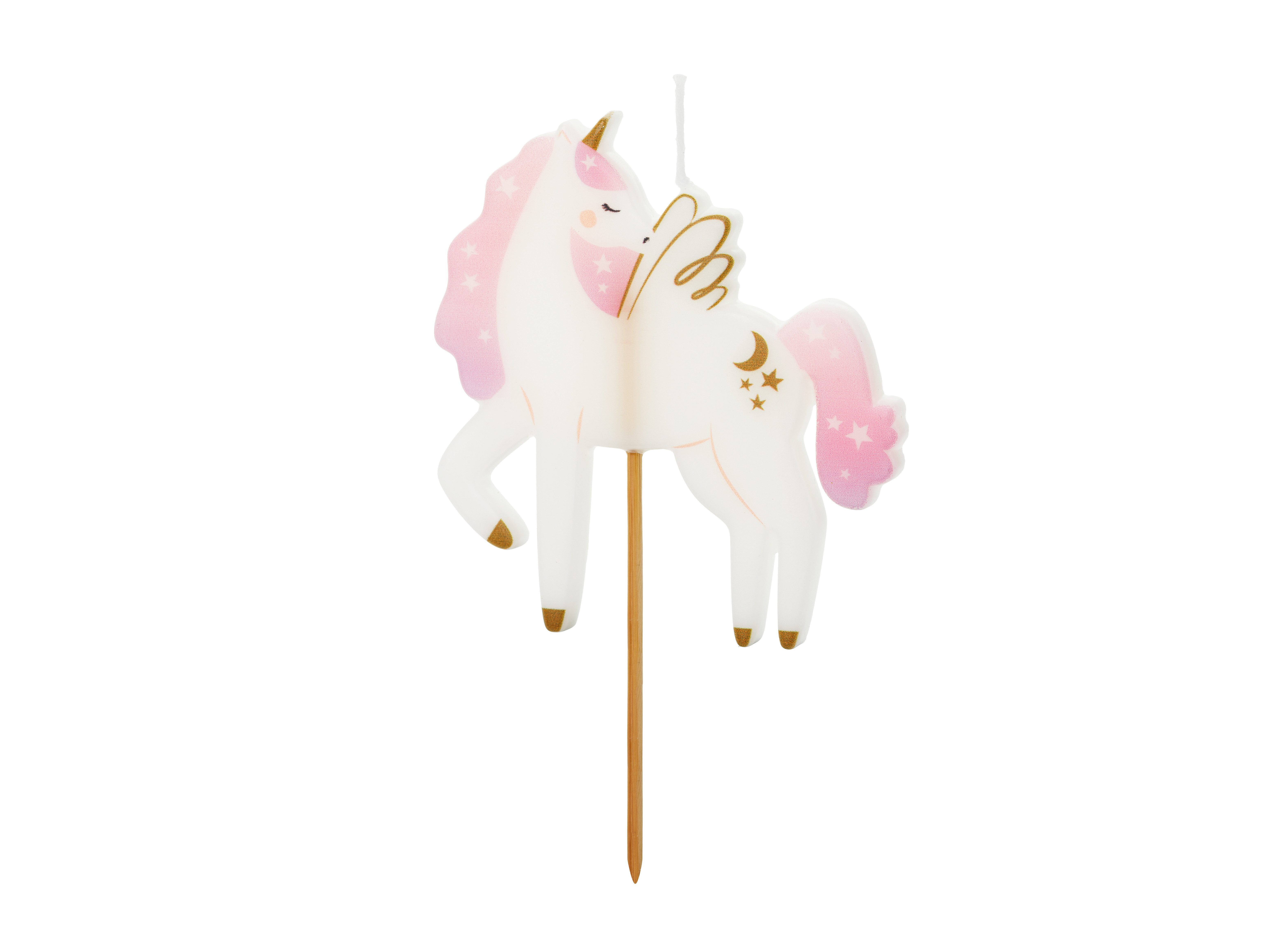 partydeco Geburtstagskerze Geburtstagskerze Einhorn, 9 cm günstig online kaufen