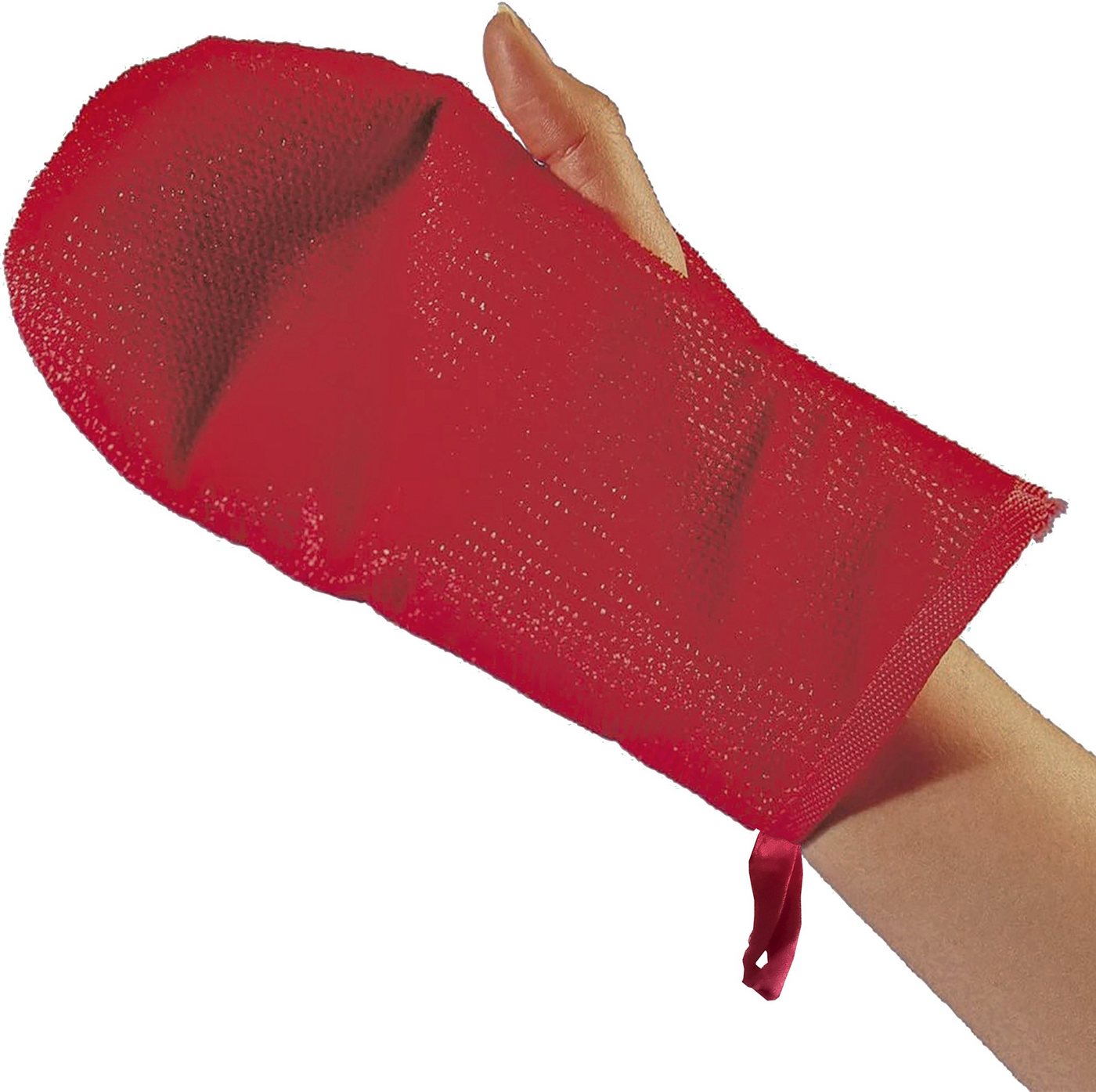 Thumbnail - Reinex Fusselbürste FUSSELHANDSCHUH Rot doppelseitig Tierhaarentferner Fellentfernung 20, Haustier Polster Möbel Fusselb...