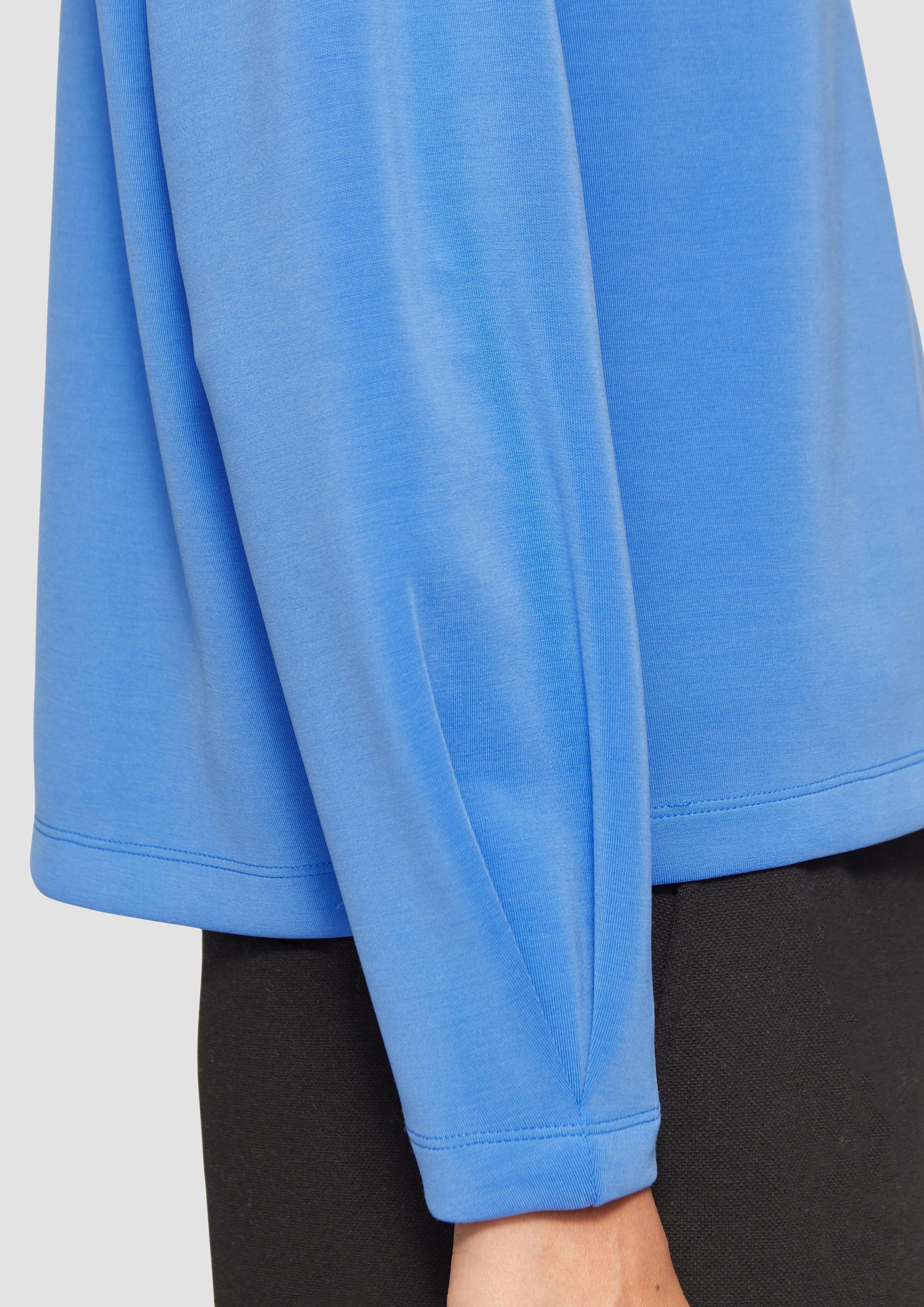 s.Oliver Sweatshirt Scuba-Sweatshirt aus Modalmix mit günstig online kaufen