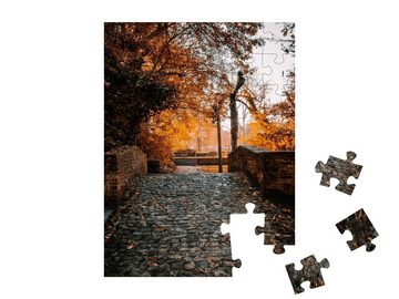 puzzleYOU Puzzle Ruhige Impression aus Brügge, Belgien, 48 Puzzleteile, puzzleYOU-Kollektionen Belgien