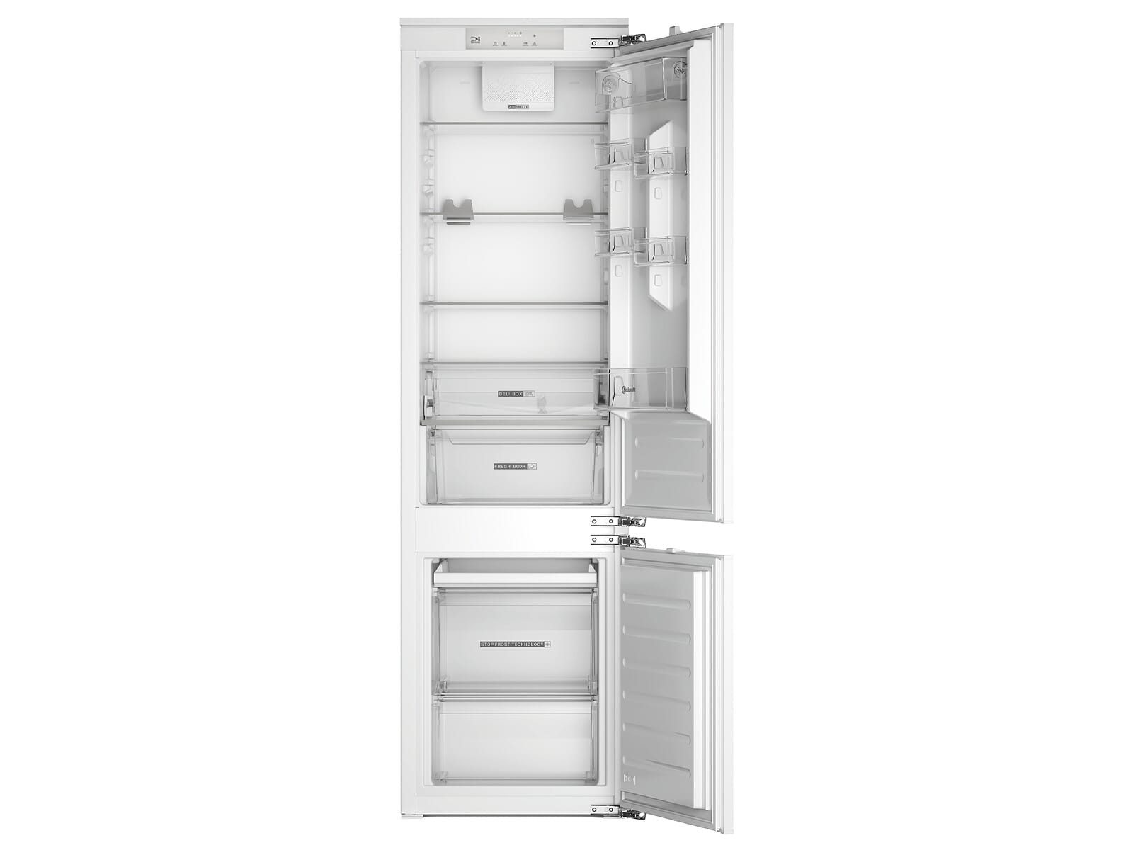 BAUKNECHT Einbaukühlgefrierkombination BKGIS20F22, 0.0 cm hoch, integrierbar