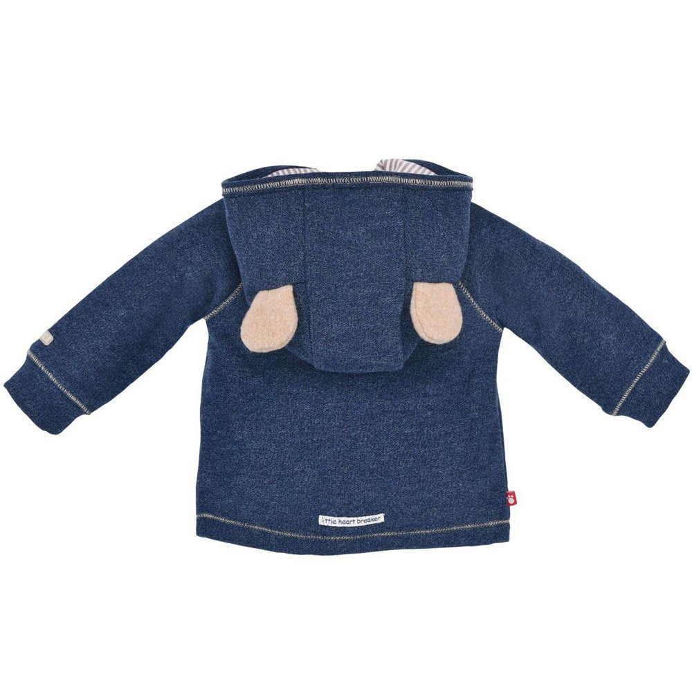BONDI Trachtenjacke BONDI Baby Jacke 'Bär' mit Kapuze 93760, Navy