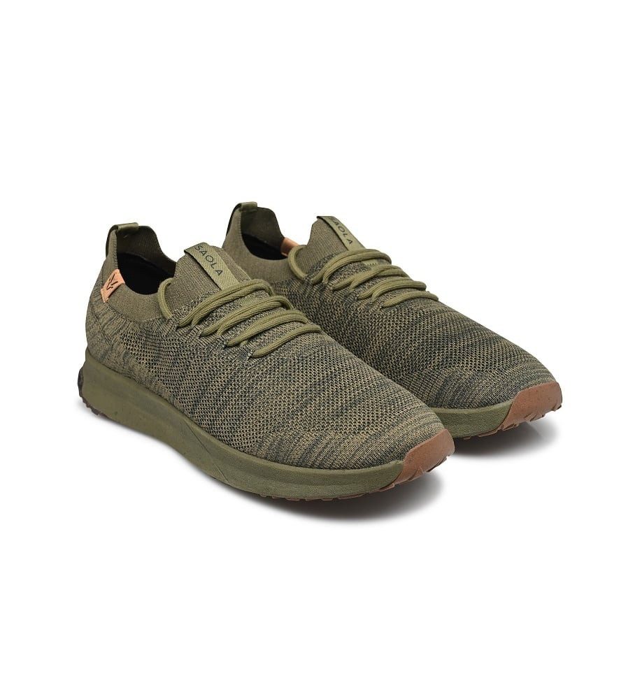 Tsavo 2.0 Waterproof (gestricktes Obermaterial, wasserdicht) olivgrün Sneaker
