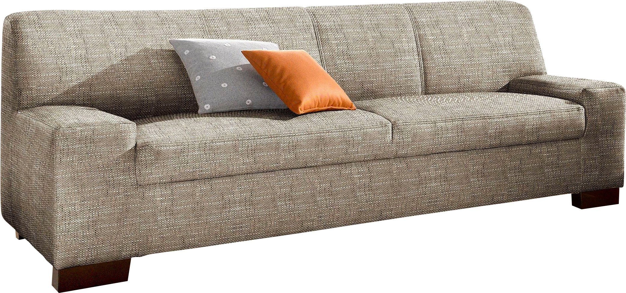 DOMO collection 2-Sitzer Norma, zeitlos, kubisch und elegant, komfortabel, flache Armlehnen