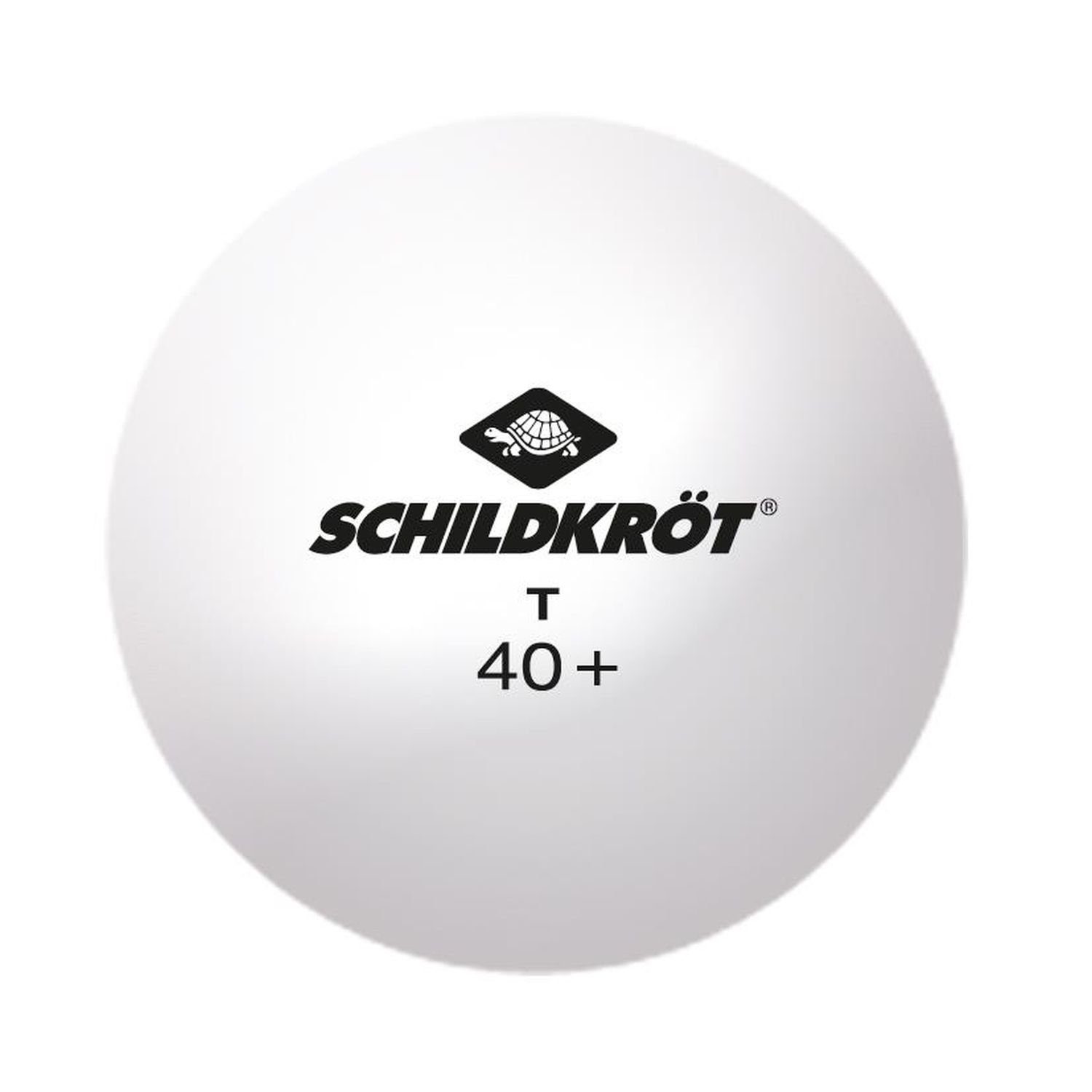 Ball Bälle 120 Donic-Schildkröt T-One Tischtennis weiß, Tischtennisball Stk Tischtennisball Balls
