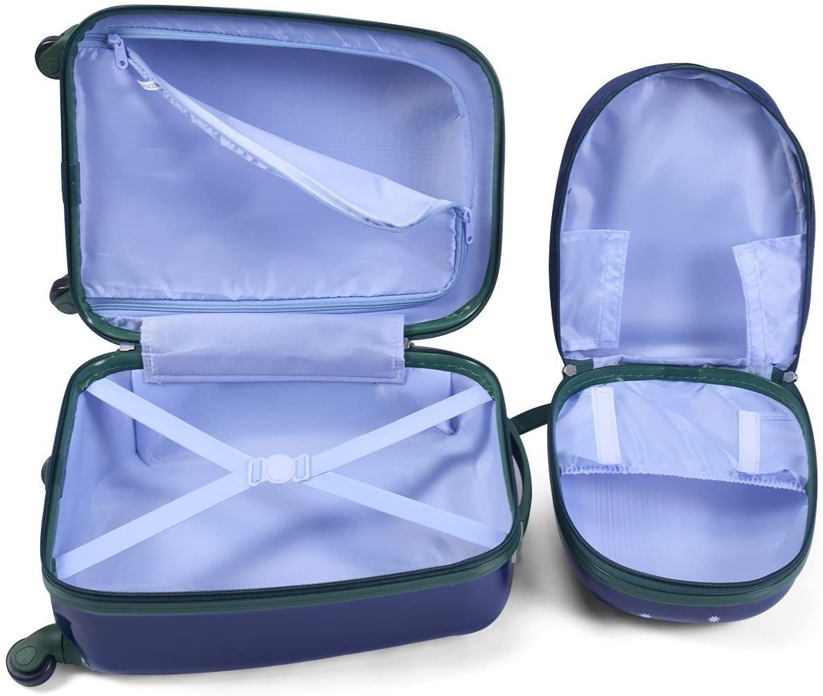 COSTWAY Kinderkoffer 2tlg Kinderkoffer – Bild 4 von 5