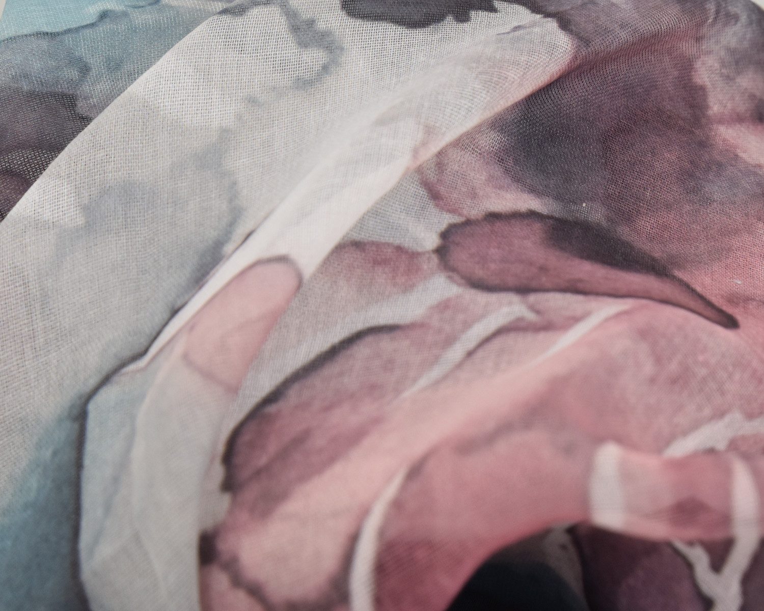 styleBREAKER Loop Aquarell Loop Floral, (1-St)