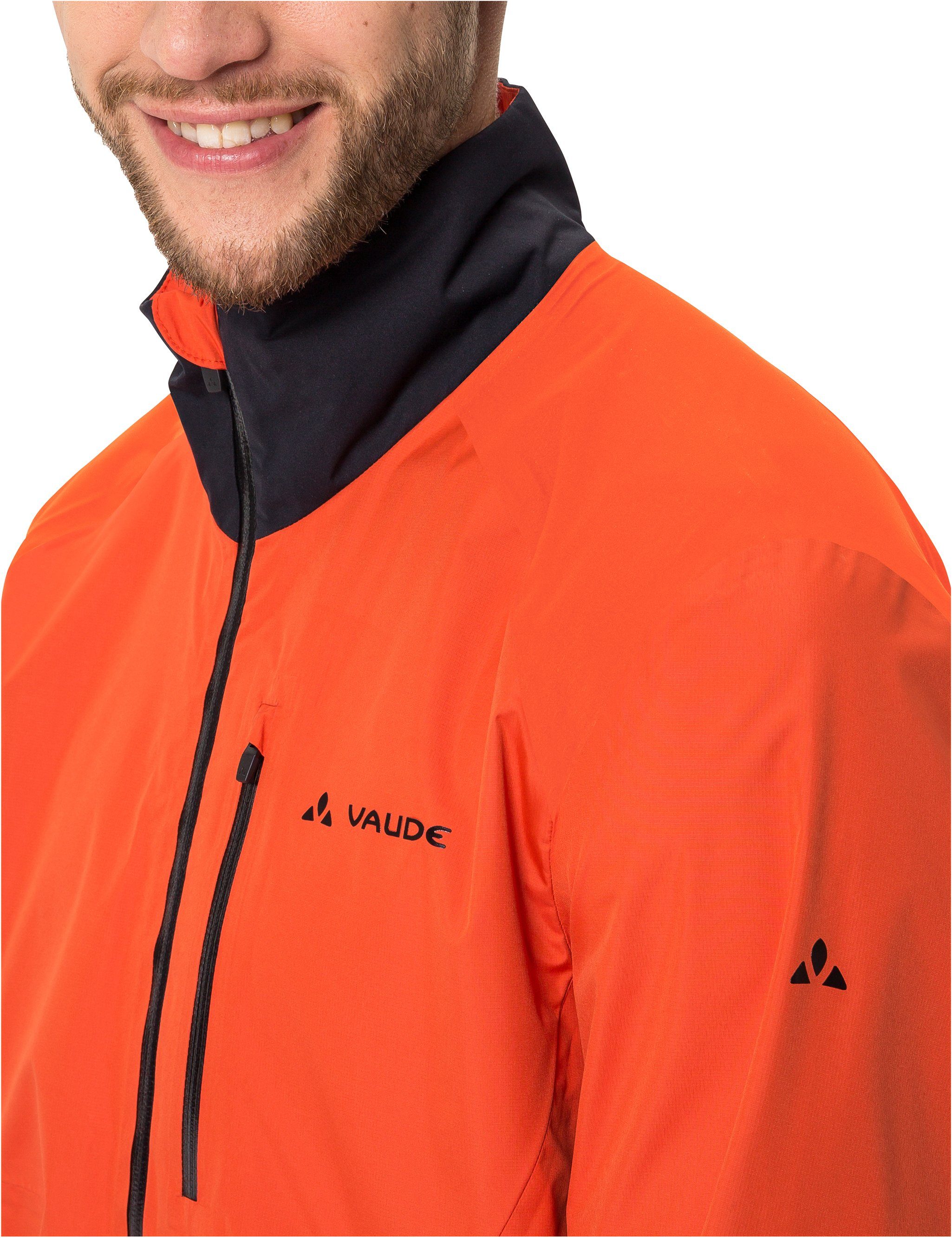 glowing Men's (1-St) red Kuro VAUDE Jacket Outdoorjacke kompensiert Klimaneutral Rain