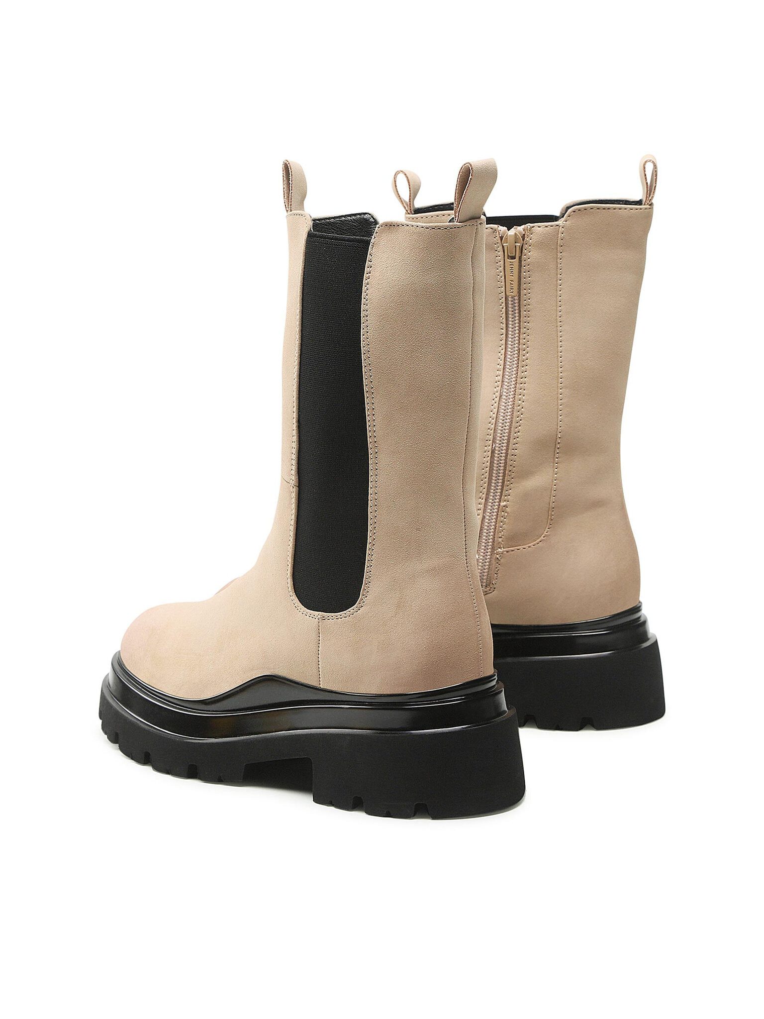 Jenny Fairy Jenny Fairy Damen Fußstiefel Beige WS139-01 Stiefel