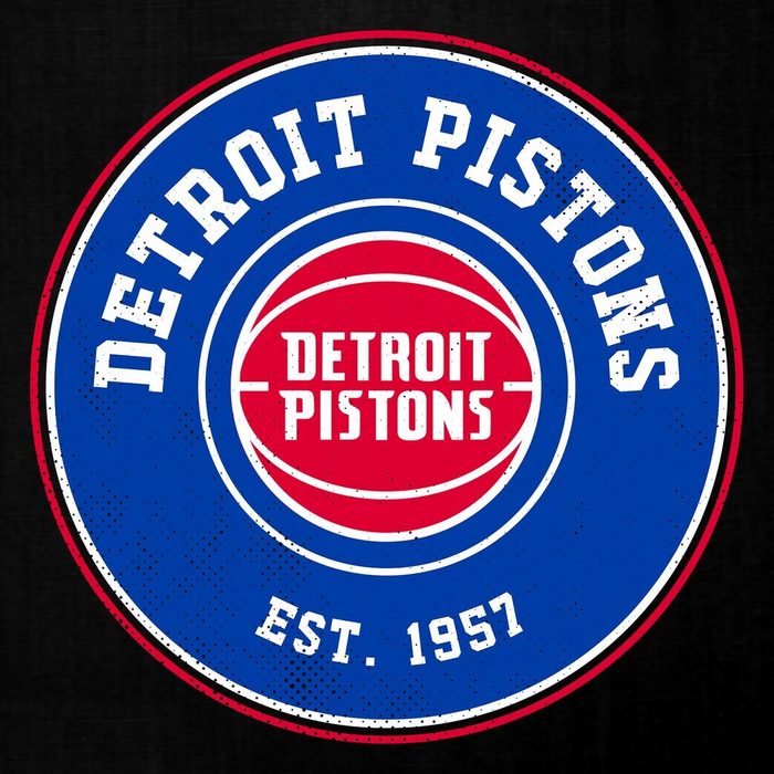 Quattro Formatee Kurzarmshirt Detroit Pistons - Basketball NBA Team Basketballer Trikot Fans Kinder (1-tlg)