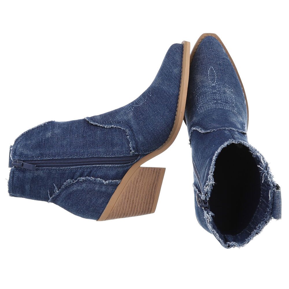 Ital-Design Damen Cowboyboots Western Westernstiefelette (88843805) Blockab günstig online kaufen