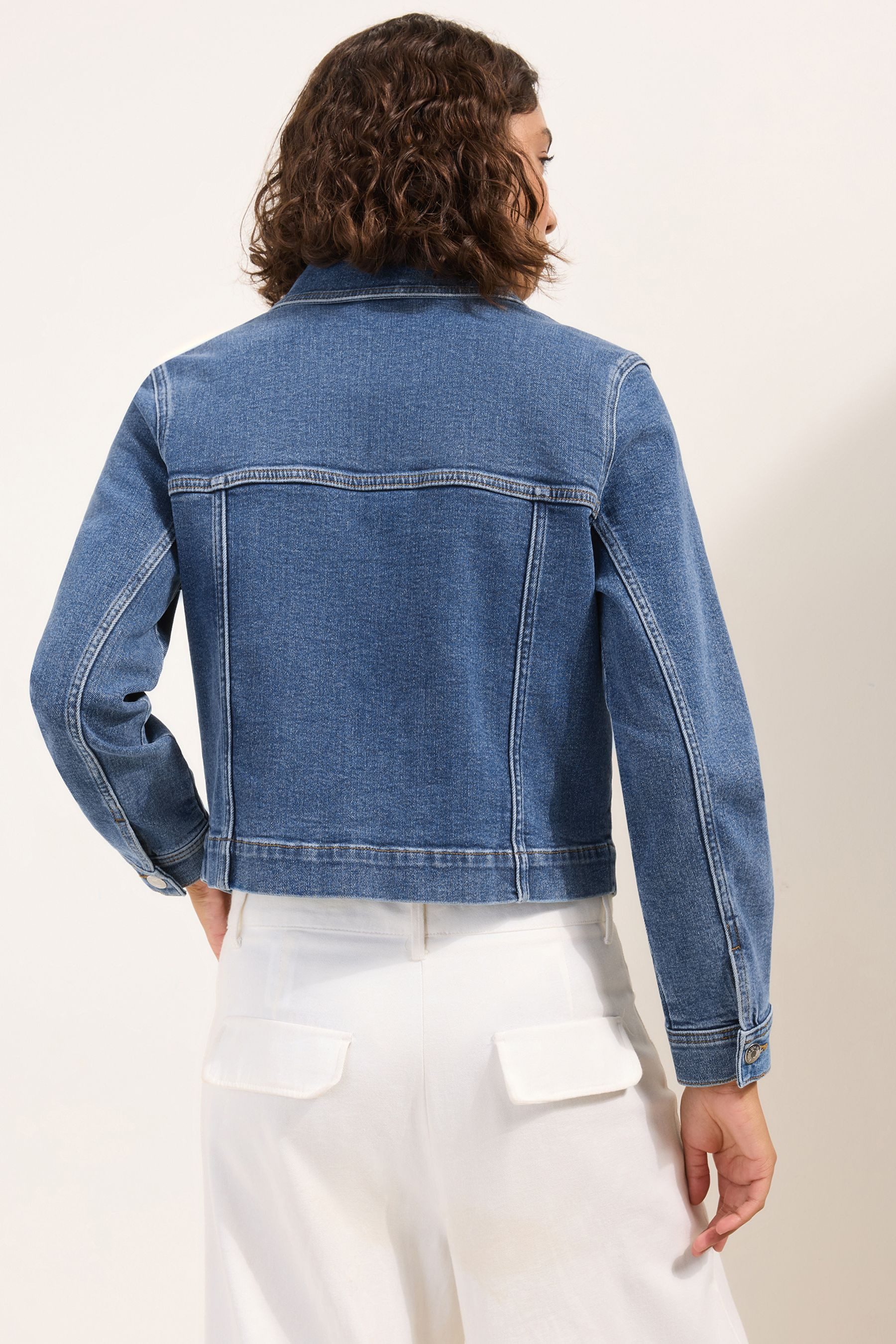 Friends Like These Jeansjacke Friends Like These Denim-Jacke mit Kragen (1- günstig online kaufen