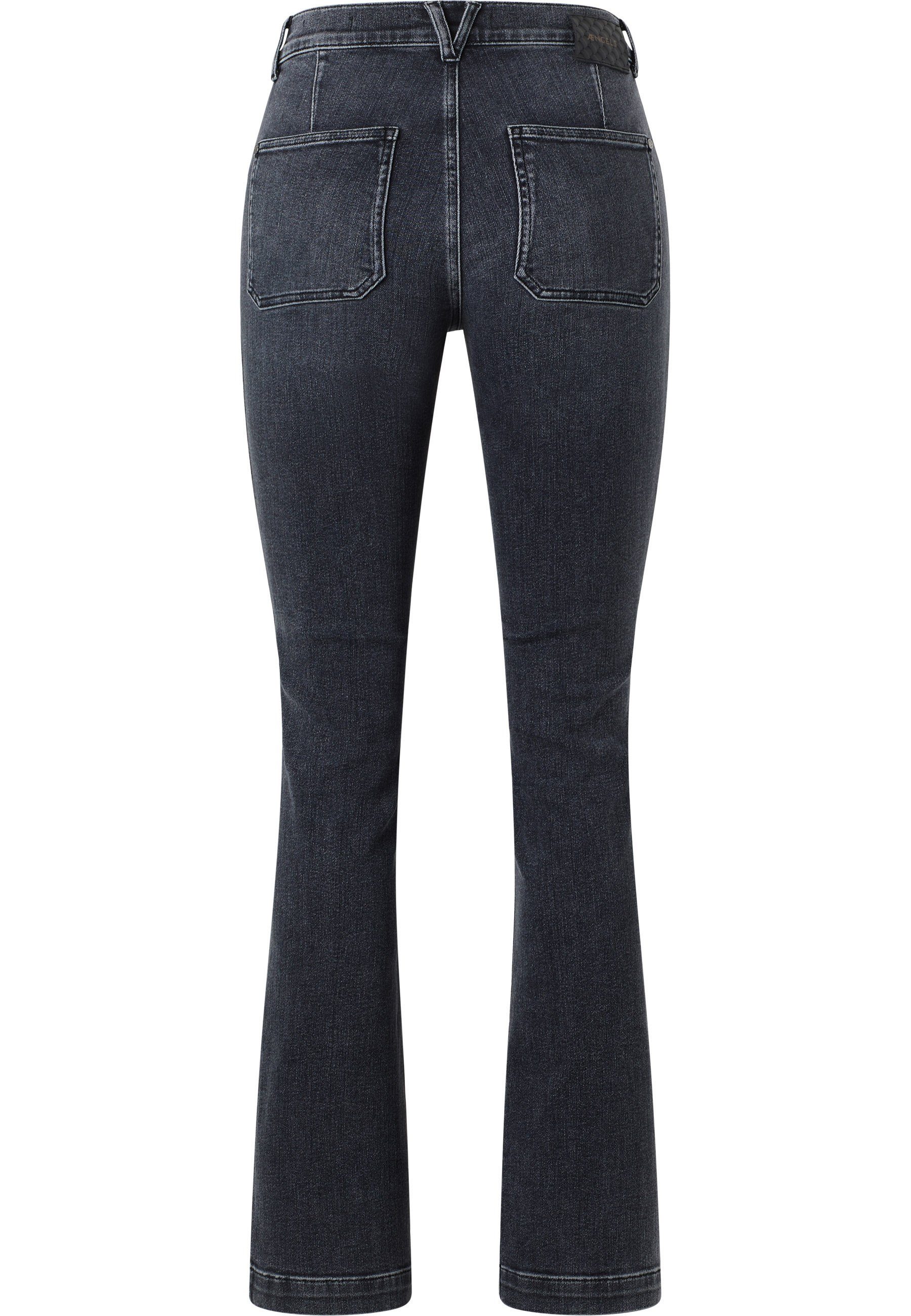 Bootcut-Jeans AENGELS Pocket Jeans Mit Schmuckdetail Bootcut