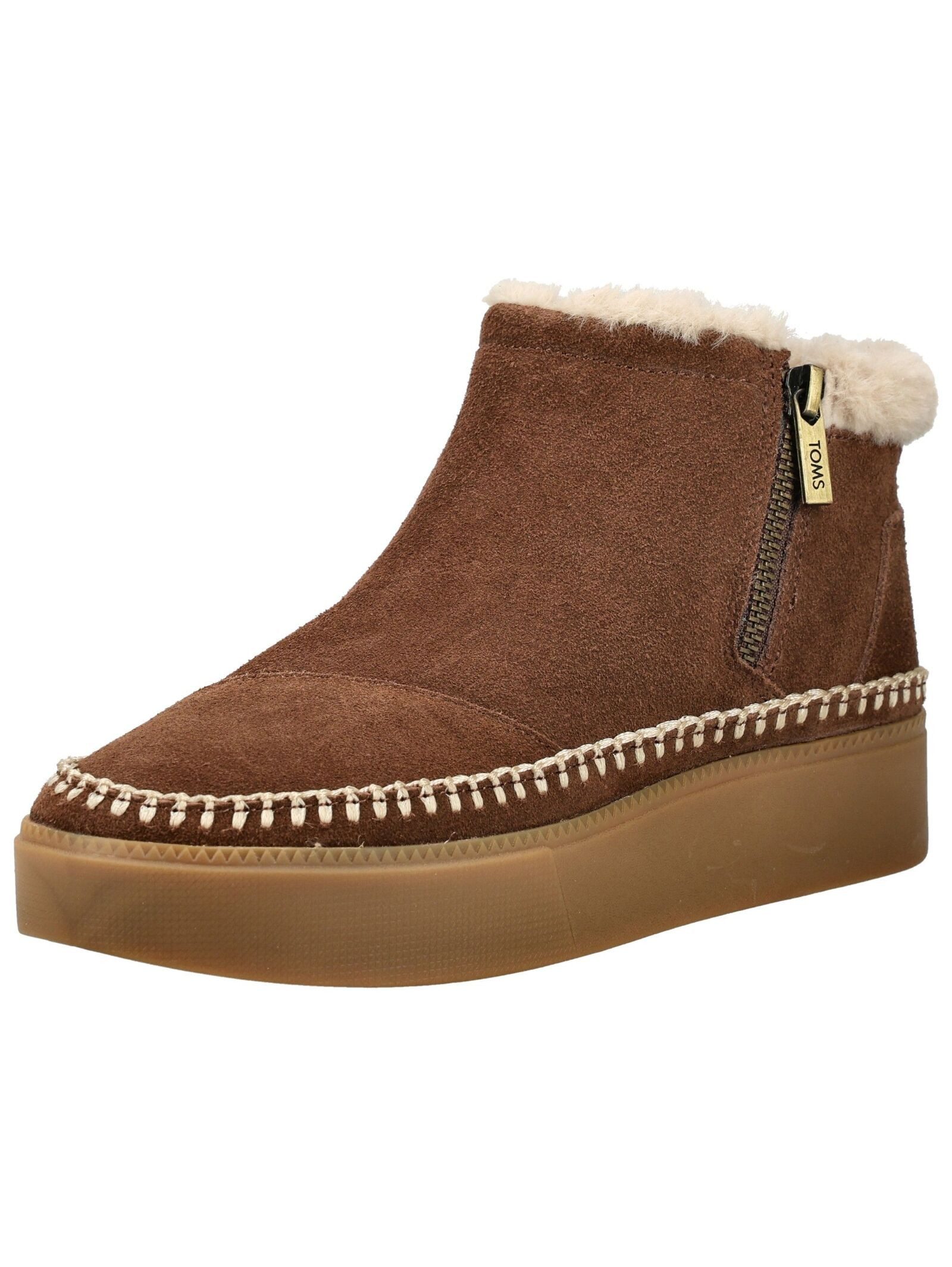 TOMS TOMS Stiefelette Leder/Textil Plateaustiefelette