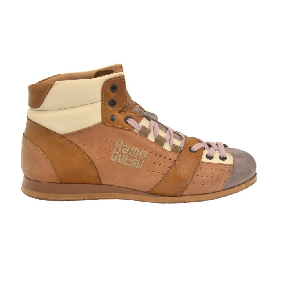 Kamo-Gutsu Kamo-Gutsu Viola Taupe Damen Sneaker Sneaker Wechselfussbett
